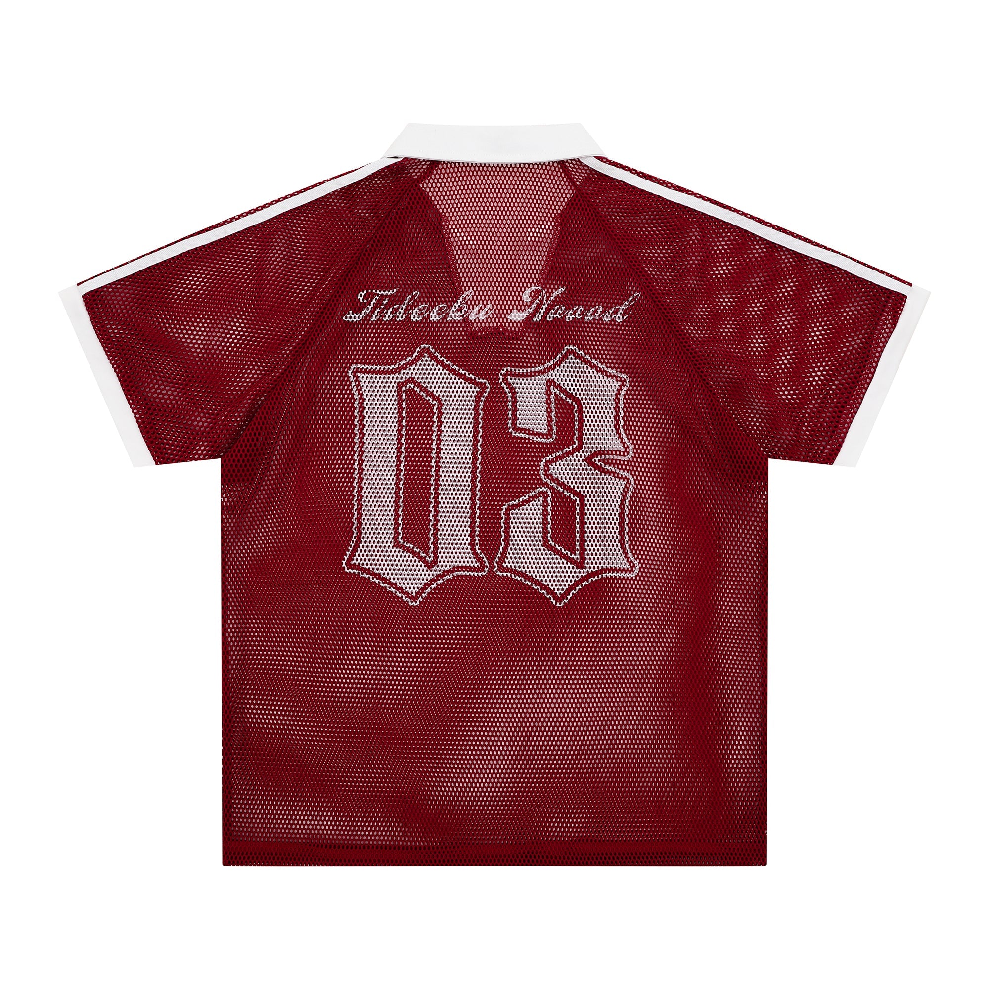Omirad Vintage Mesh Polo Tee | Retro Athletic Street Shirt