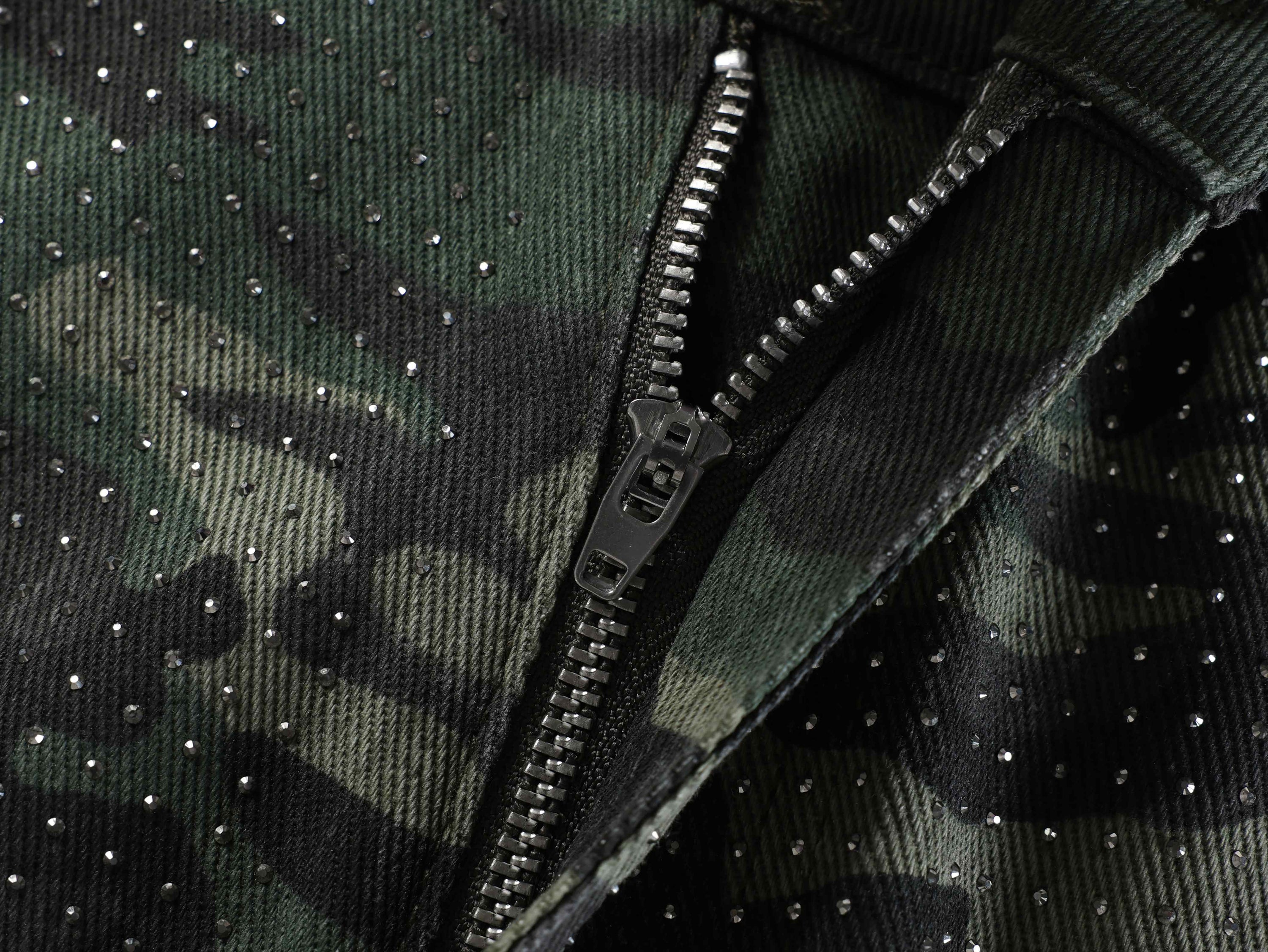 Omirad Camouflage Wide-Leg Jeans | Oversized Streetwear Denim