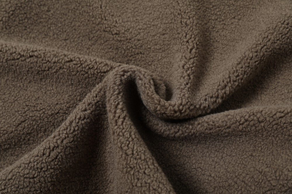 Omirad Teddy Fleece Hooded Jacket | Plush Zip-Up Hoodie