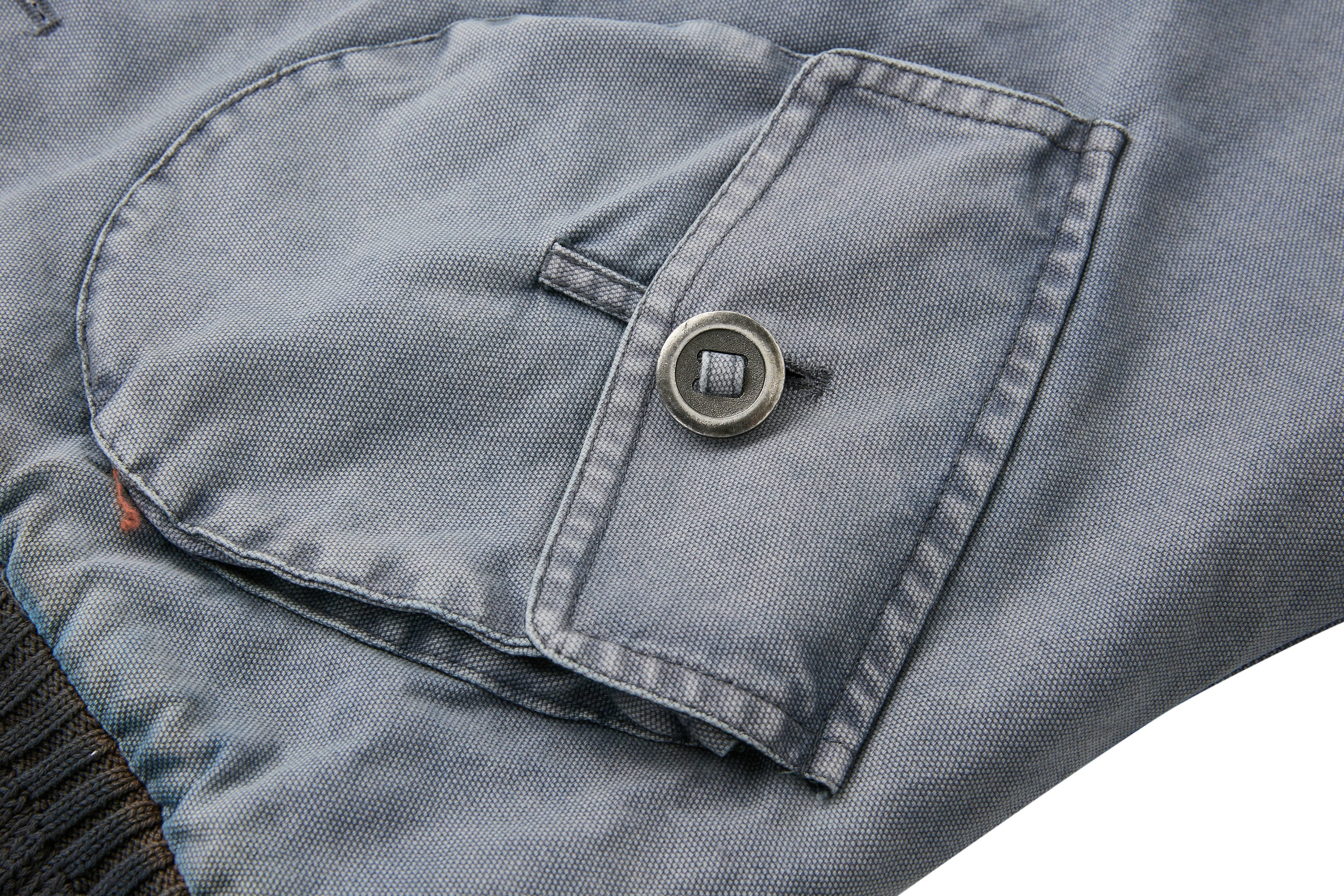 Omirad Vintage Washed Varsity Bomber Jacket | Cropped Fit