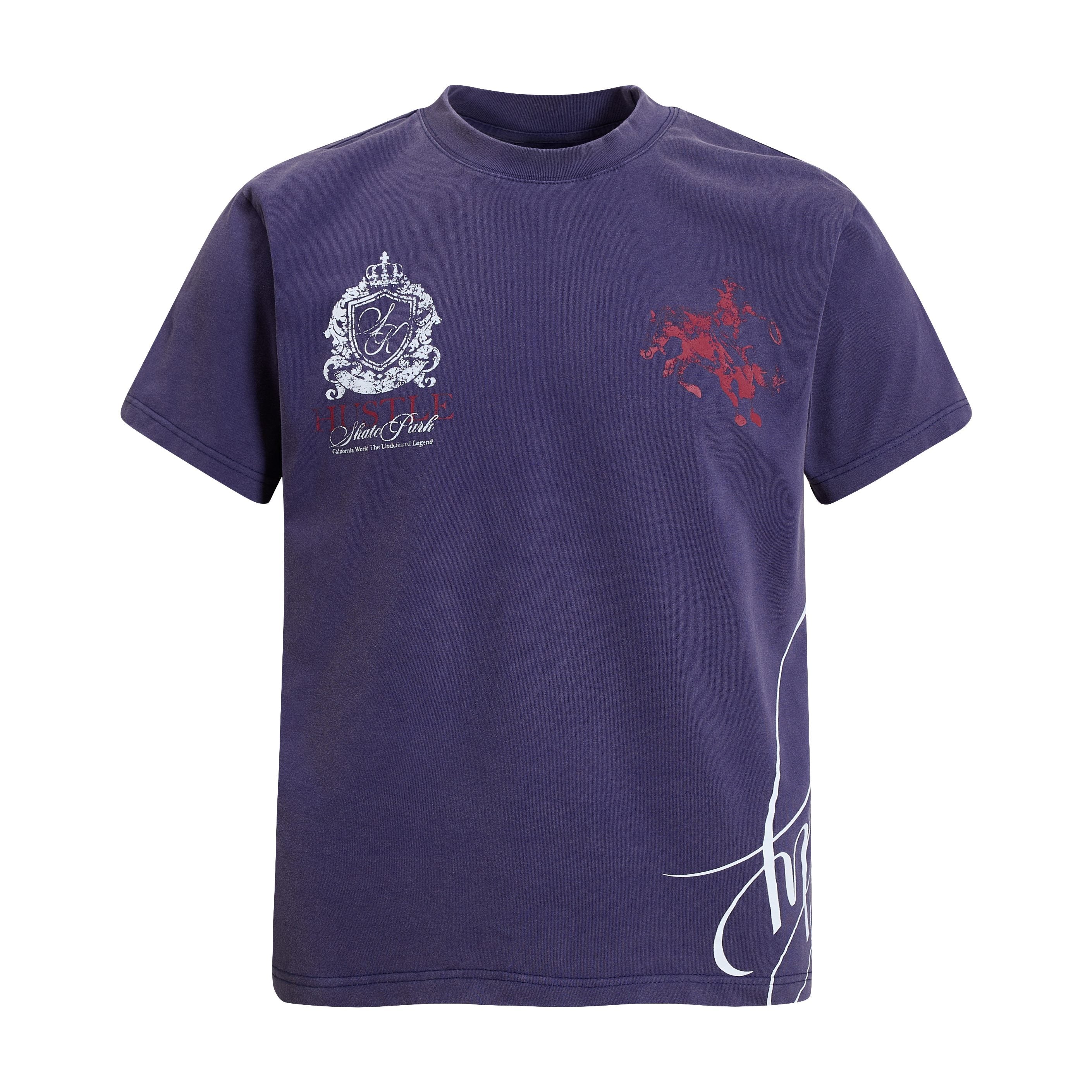 Omirad Heritage Crest Washed Tee | Vintage Streetwear T-Shirt