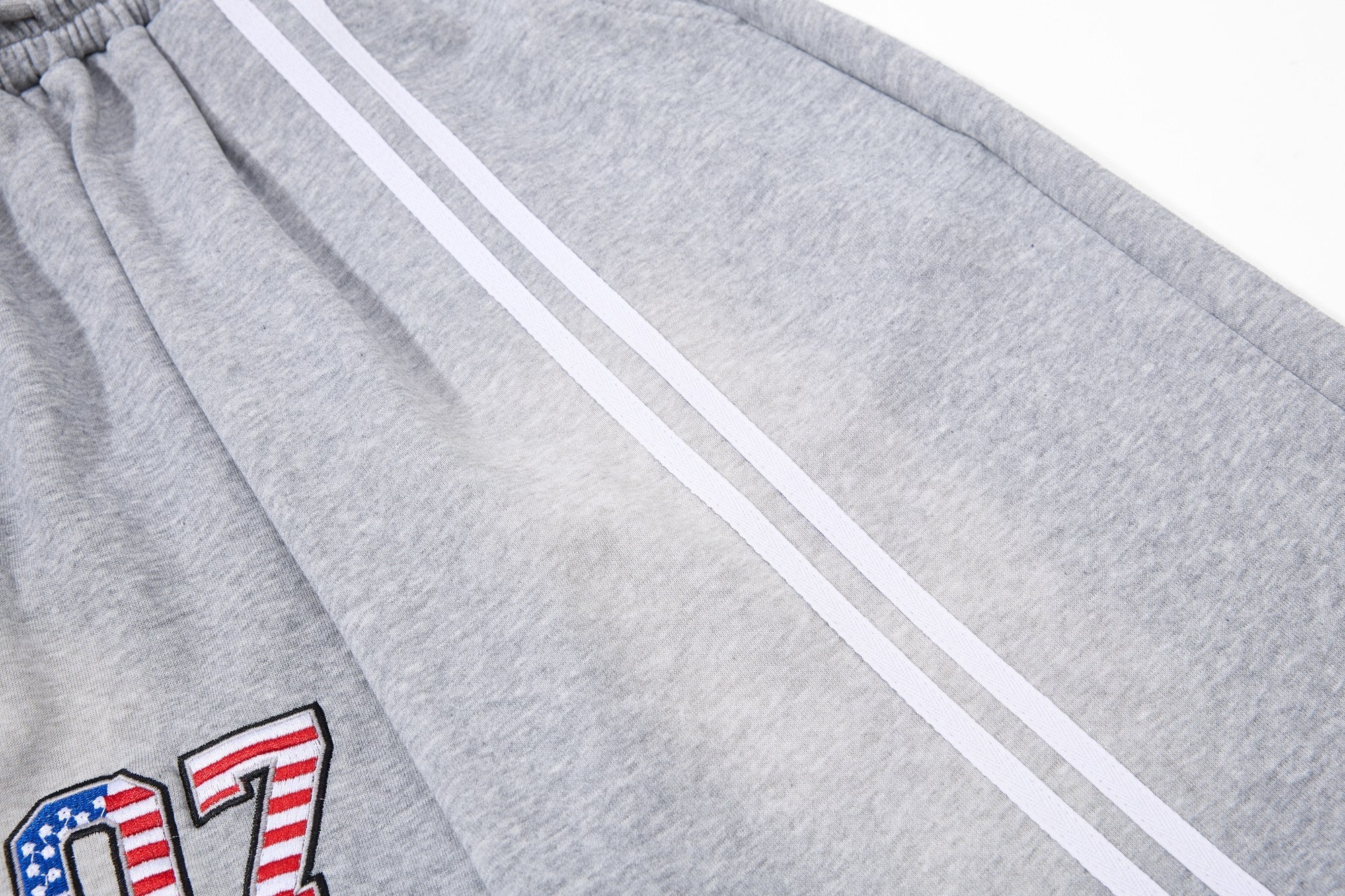 Double-Waist Varsity Athletic Shorts | Retro Streetwear