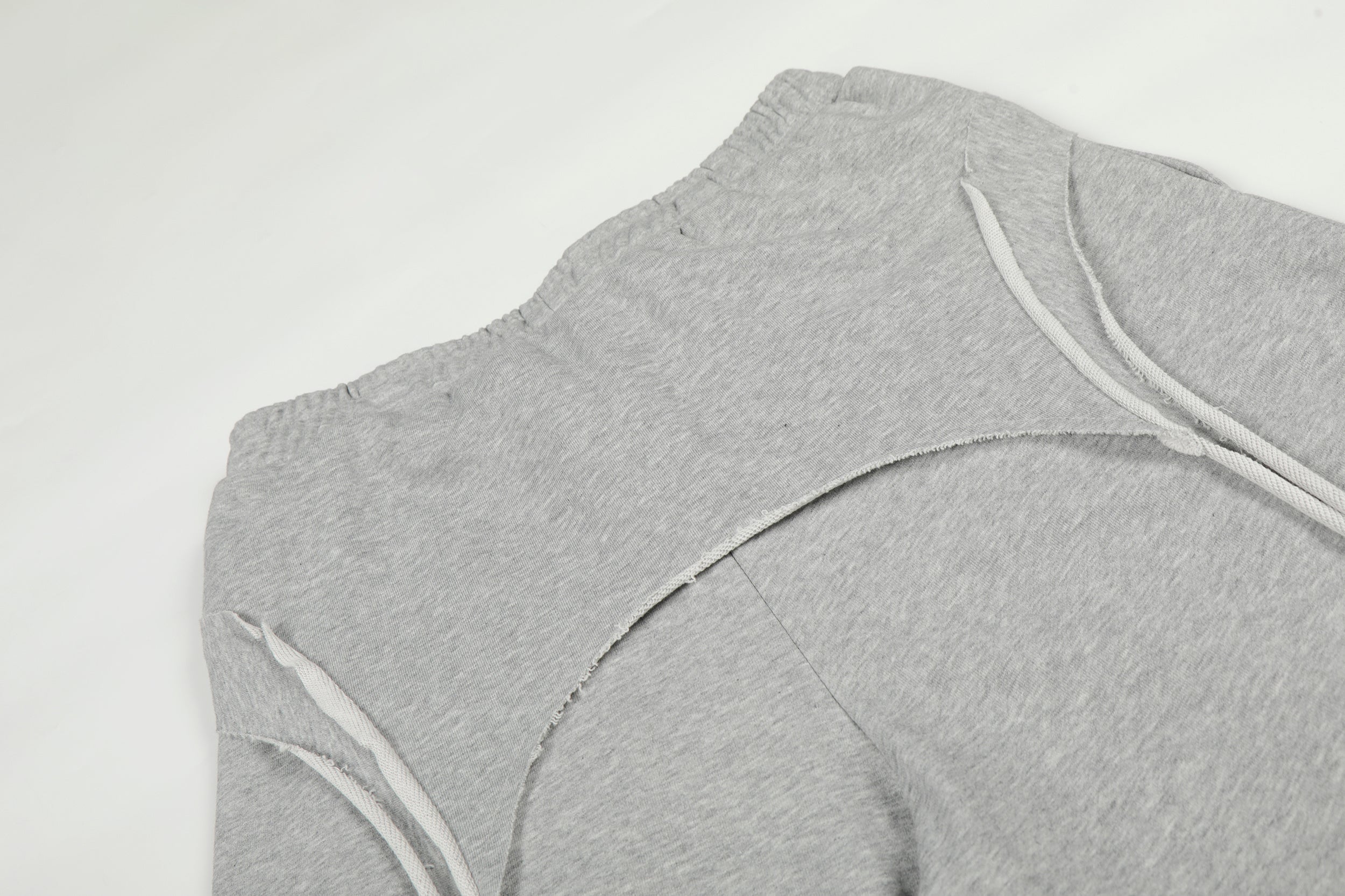 CUAMS Multi-Drawstring Wide-Leg Sweatpants | Streetwear