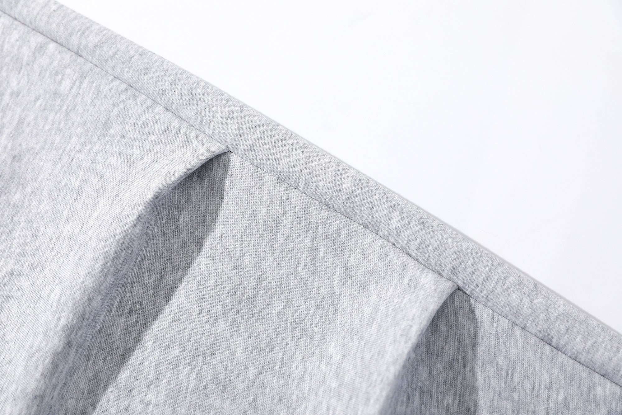 Sculpted 3D Pleat Wide-Leg Sweatpants | Oversized Fit