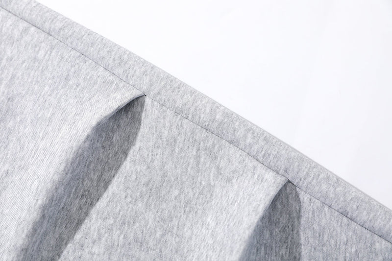 Sculpted 3D Pleat Wide-Leg Sweatpants | Oversized Fit