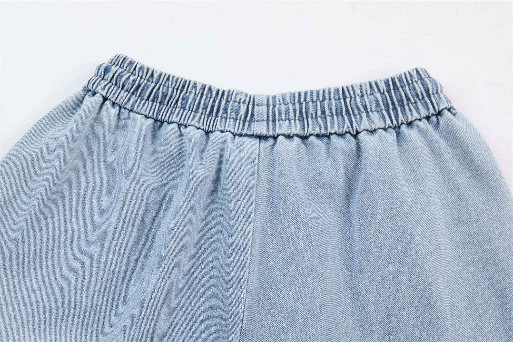 Sculpted Denim Balloon Pants | Oversized Wide-Leg Jeans