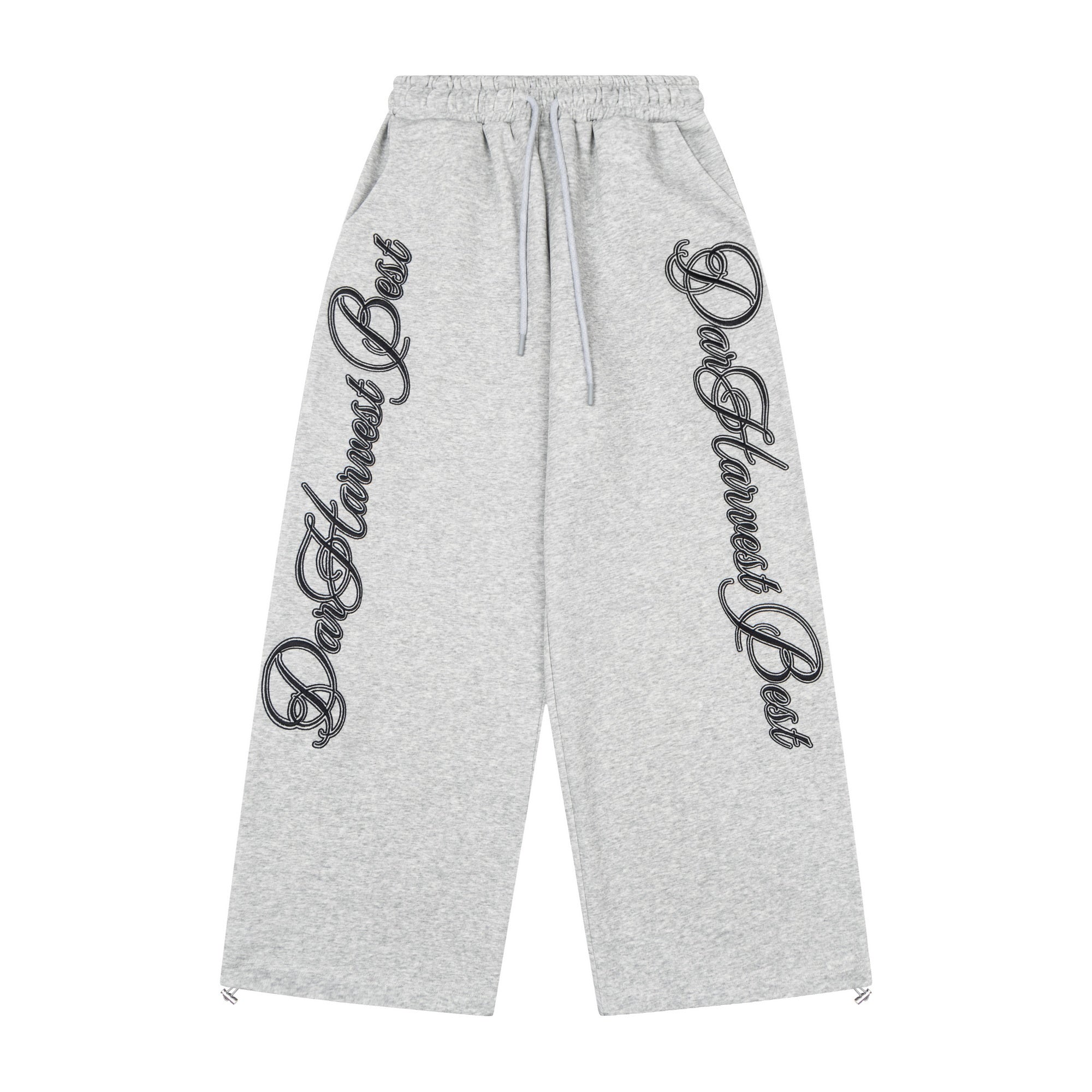 Script Logo Wide-Leg Sweatpants | Streetwear Joggers