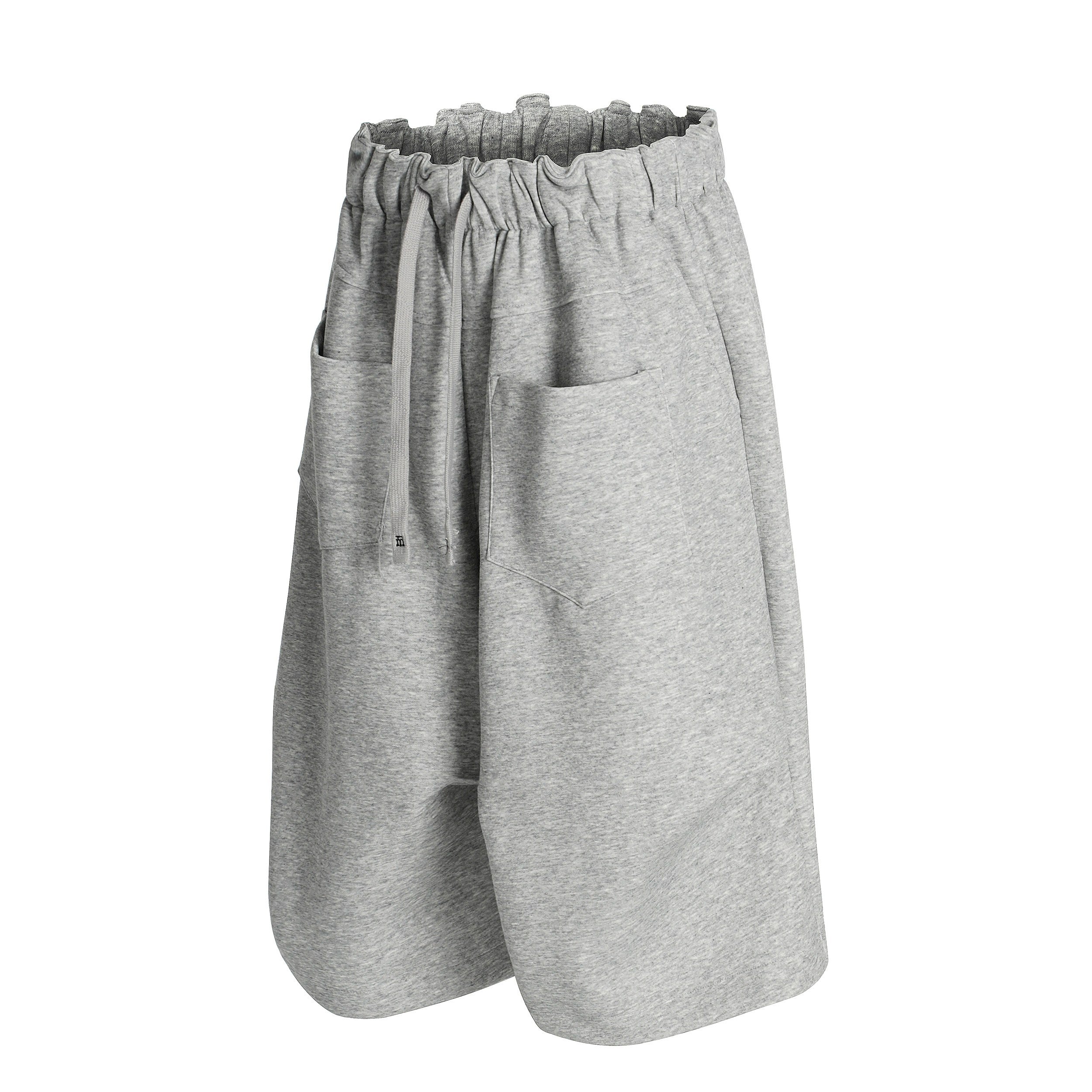 Omirad Minimal Lounge Wide Shorts | Oversized Cotton Shorts