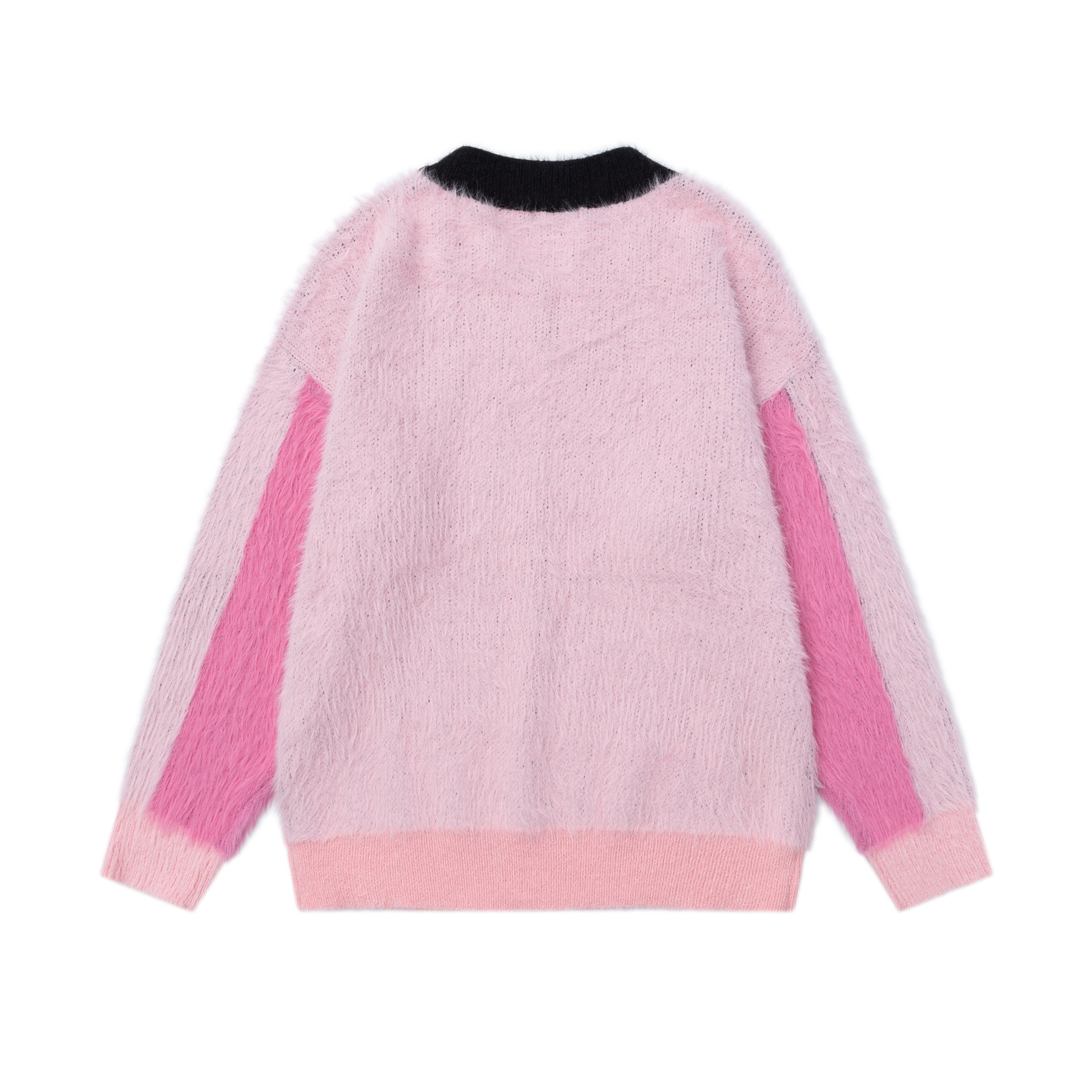 Crivellino 58 Retro Varsity Fuzzy Knit Sweater | Collegiate