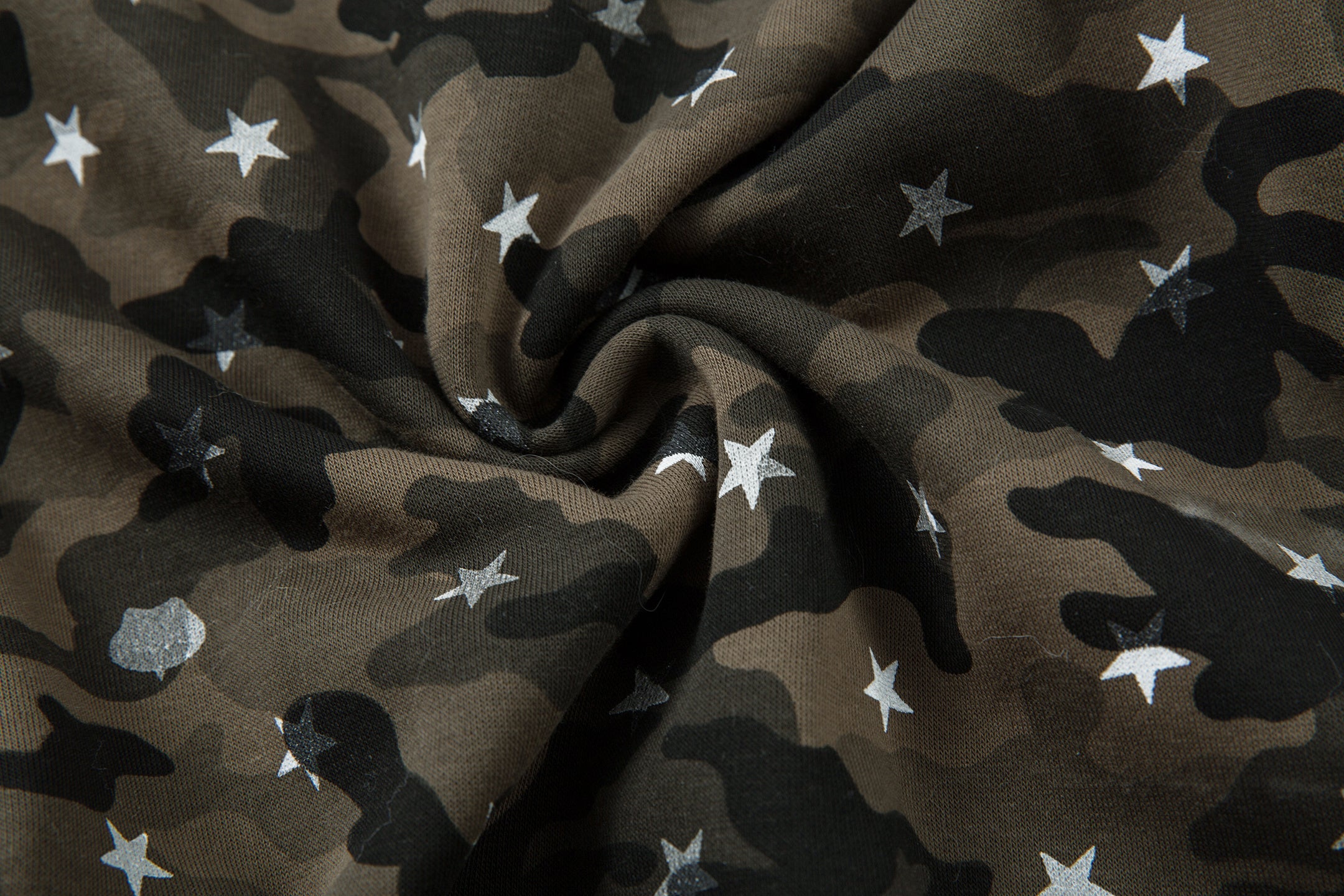 Omirad Star Camo Wide-Leg Sweatpants | Military Streetwear