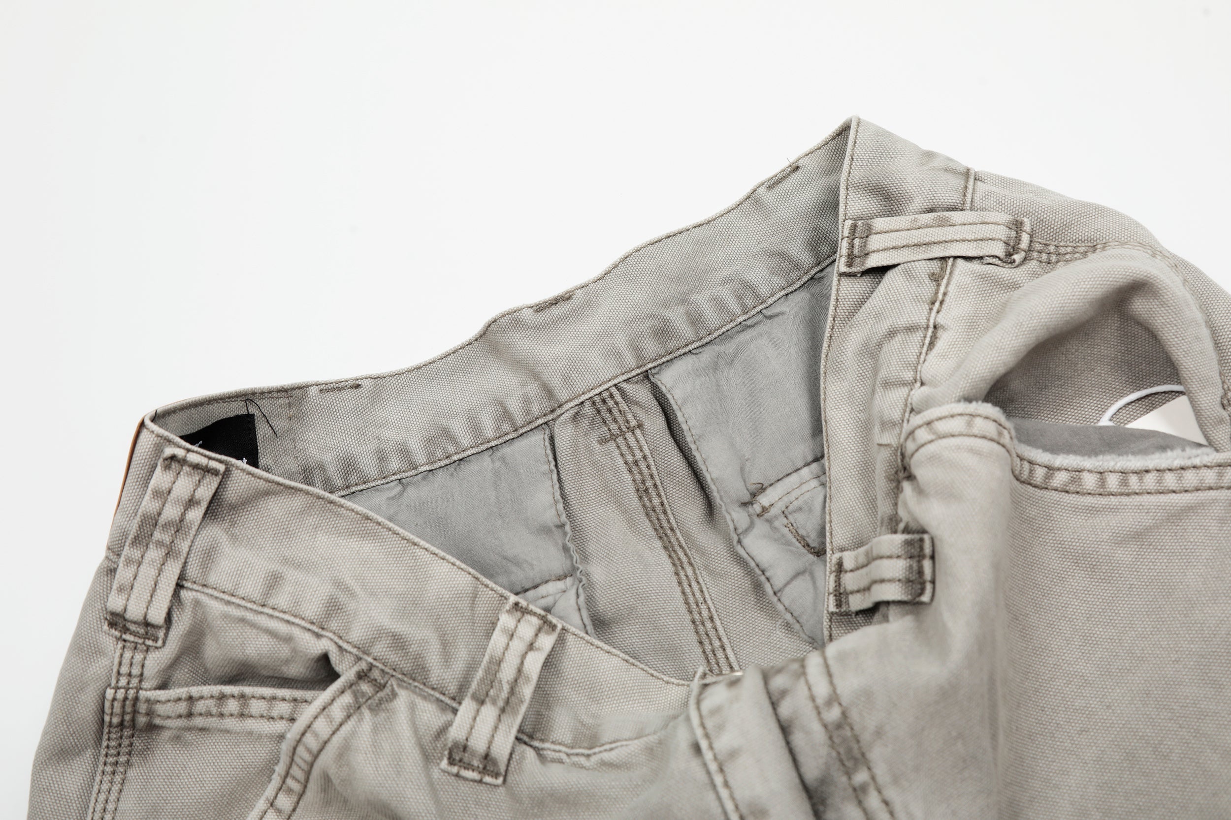 Omirad Vintage Washed Cargo Wide-Leg Pants | 100% Cotton