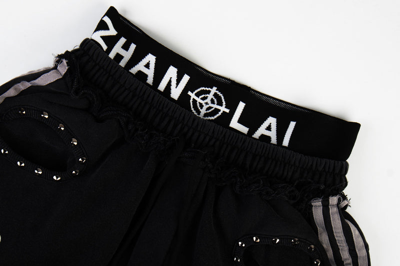 Script Graffiti Wide-Leg Sweatpants | Streetwear Joggers