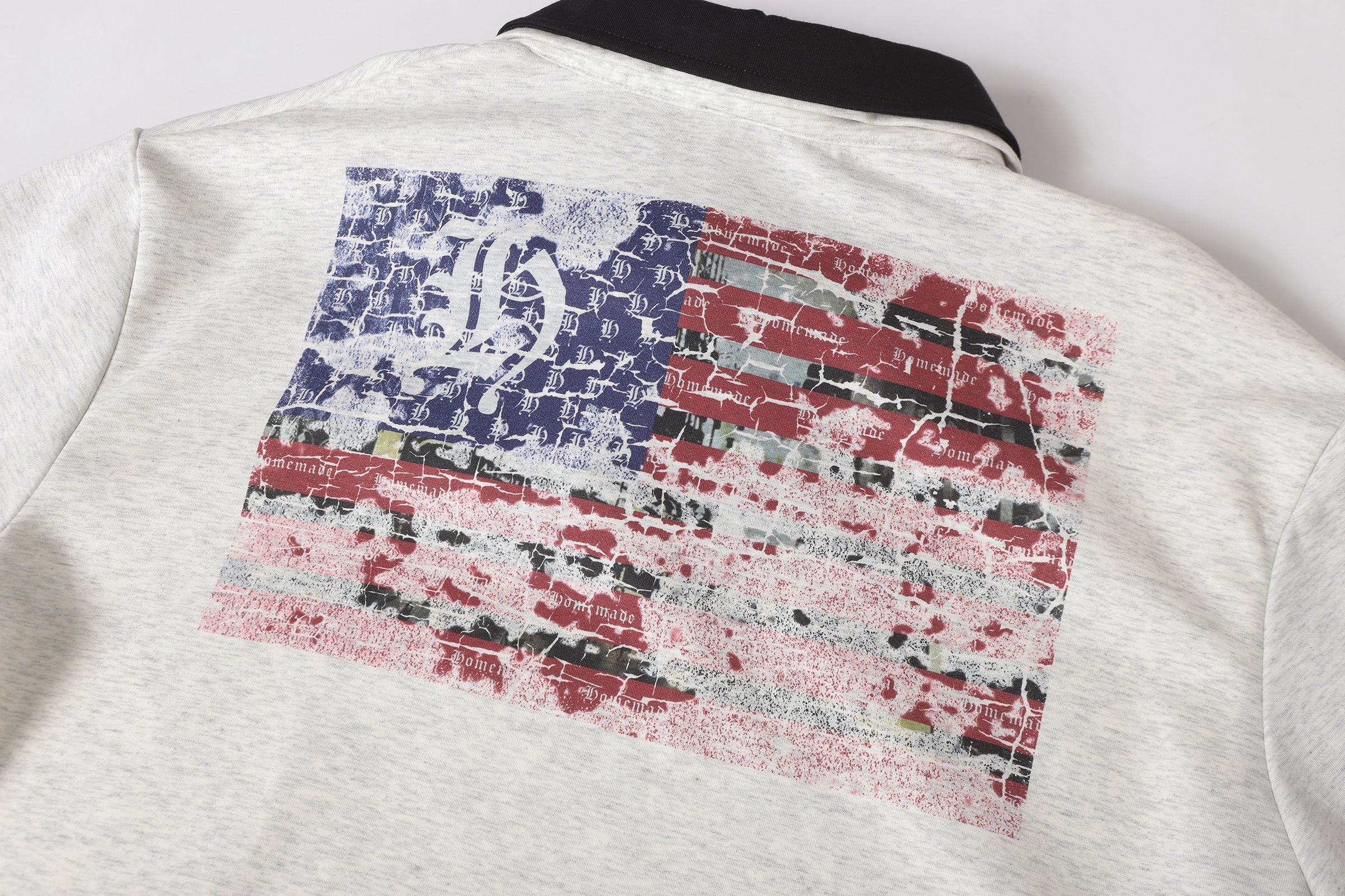 Omirad Layered Polo Long Sleeve Tee | Streetwear Two-Tone