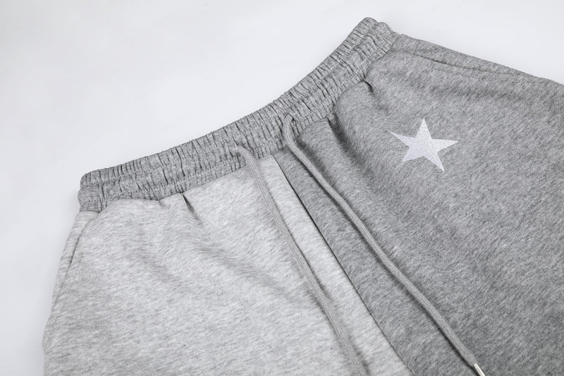 Star Gradient Wide-Leg Sweatpants | Y2K Streetwear