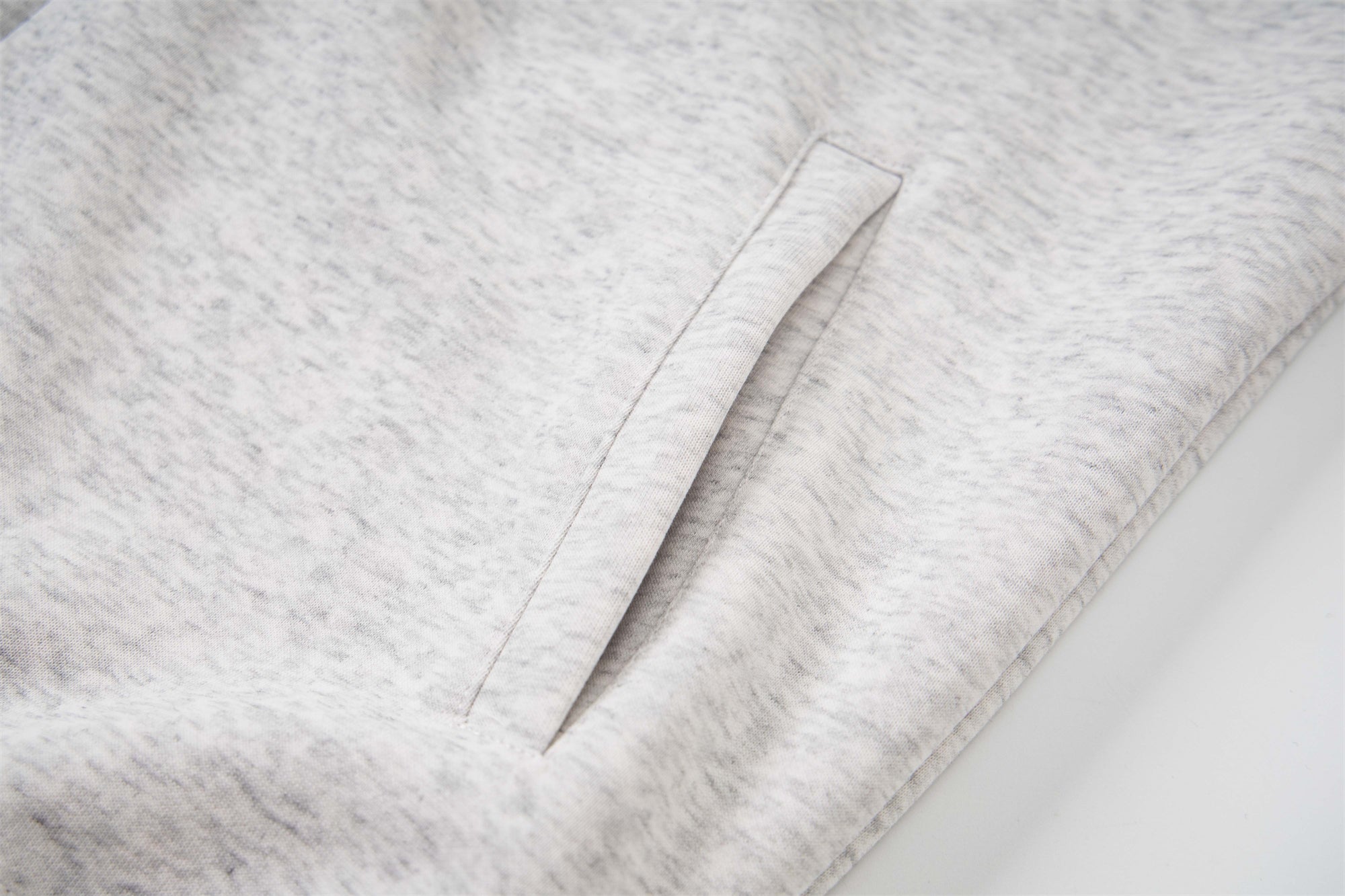 Plaid-Lined Minimal Zip-Up Hoodie | MadeNoChoice