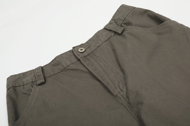 Omirad Parachute Cargo Curved Pants | Wide-Leg Cotton