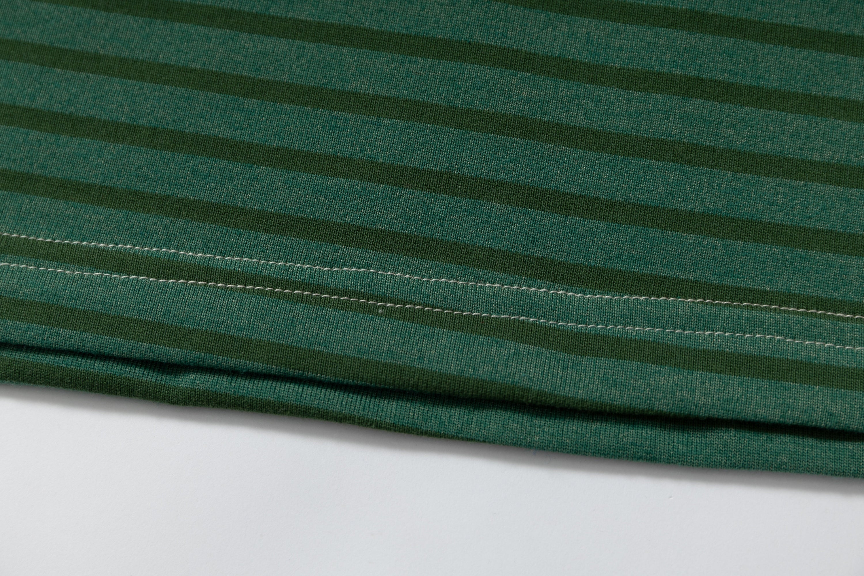 Color-Block Striped Long Sleeve Tee | Streetwear Cotton Top
