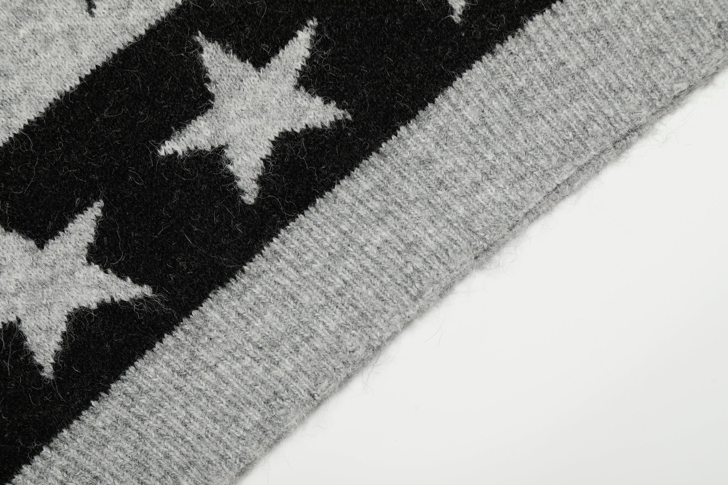 Star Stripe Knit Polo Sweater | Retro Americana Streetwear