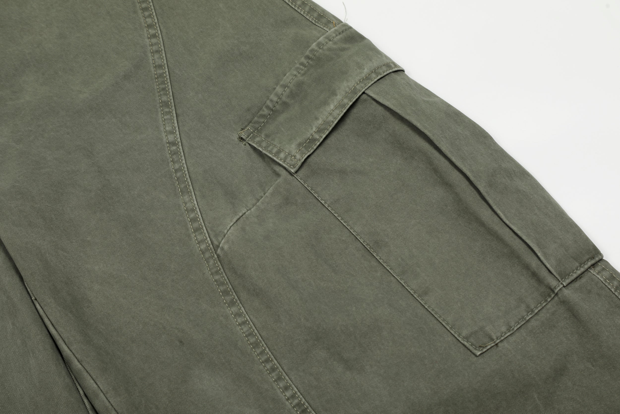 Omirad Heavy-Wash Wide-Leg Cargo Pants | Oversized Streetwear