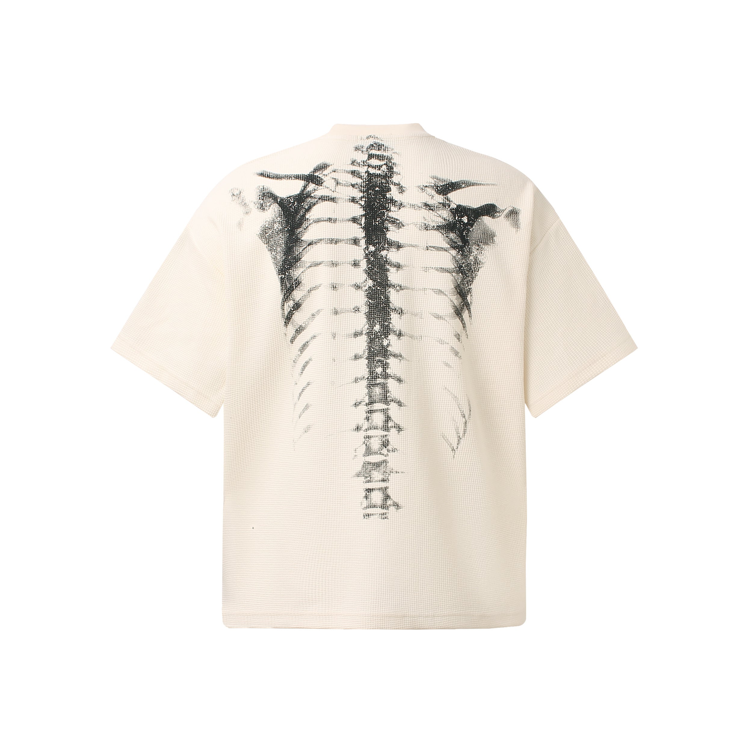 X-Ray Ribcage Graphic Tee | Streetwear Skeleton Shirt | SEAKOFF