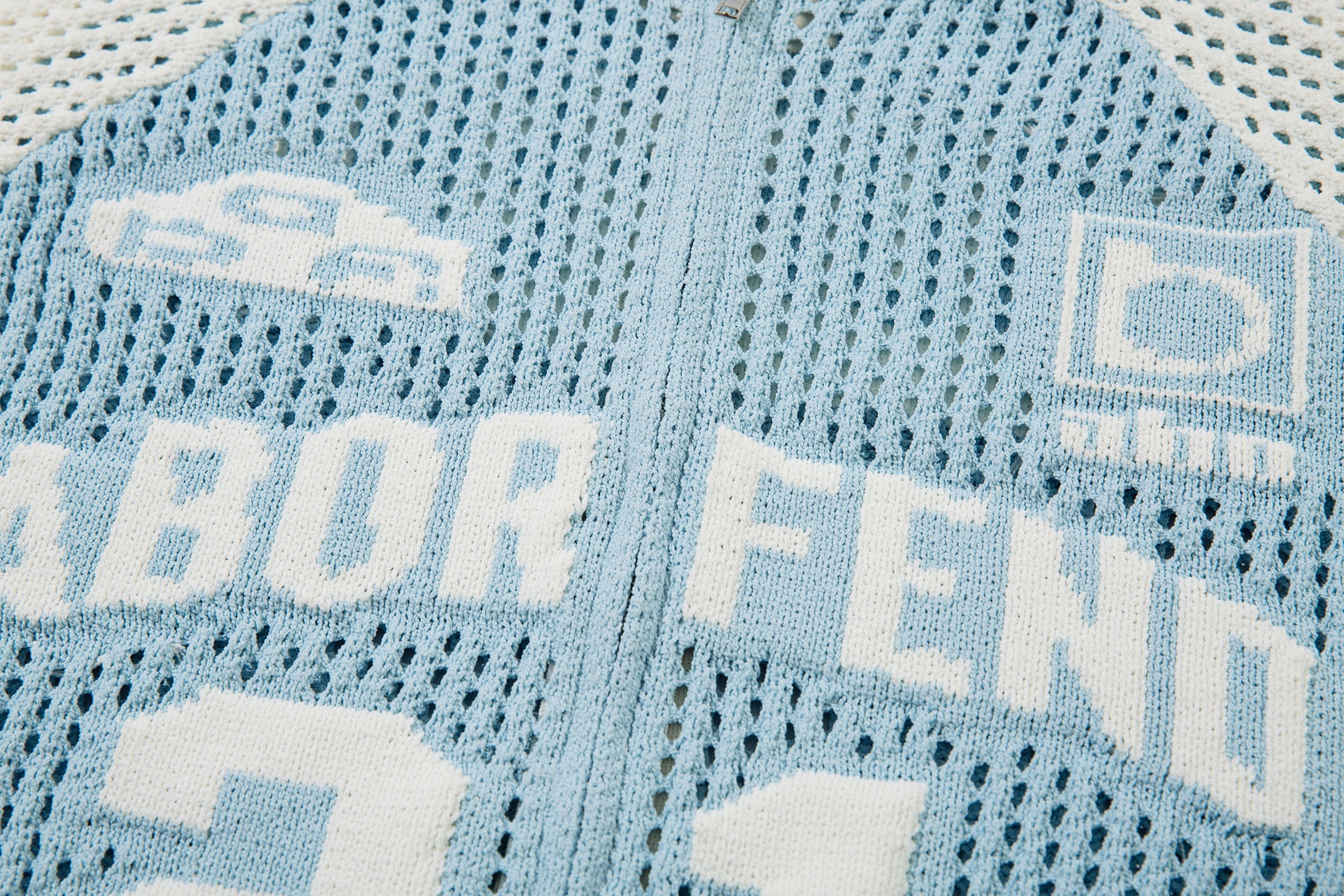 Omirad Mesh Varsity Knit Jacket | Streetwear Bomber
