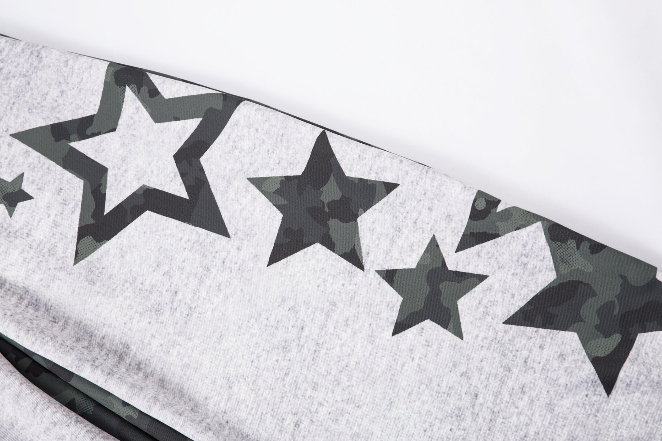 Camo Star Wide-Leg Sweatpants | Street Style Baggy Pants