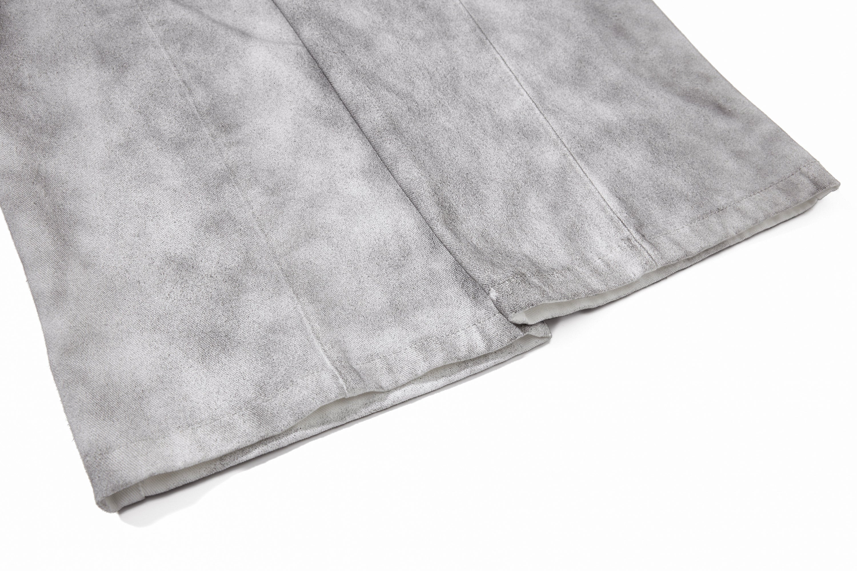Omirad Graphic Washed Wide-Leg Pants | Streetwear Denim