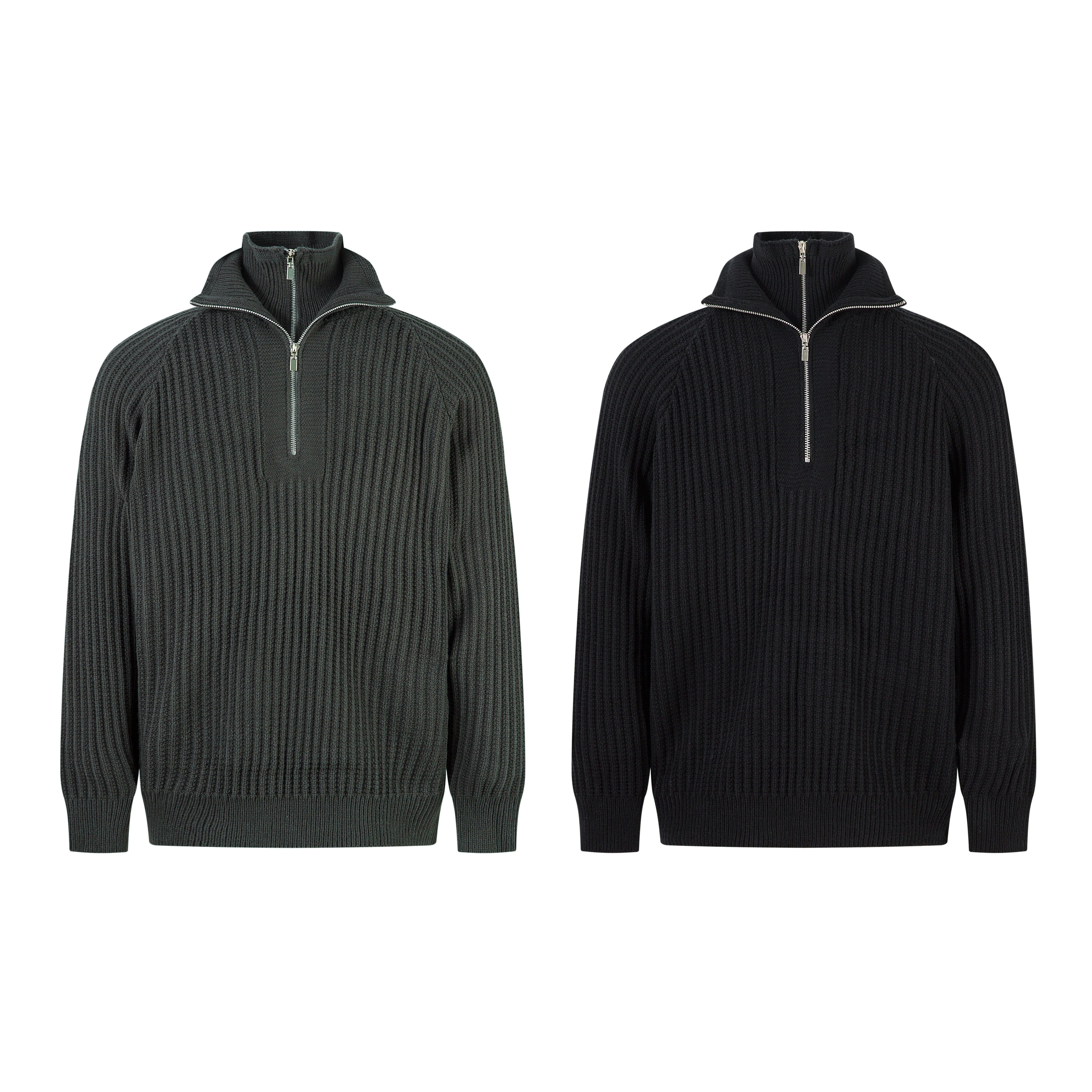 Zip Knit Sweaters | Half-Zip Streetwear Knitwear – SEAKOFF – Seakoff