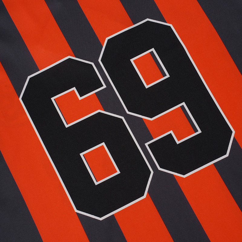 GPSR Vertical Stripe Performance Football Jersey | No. 69