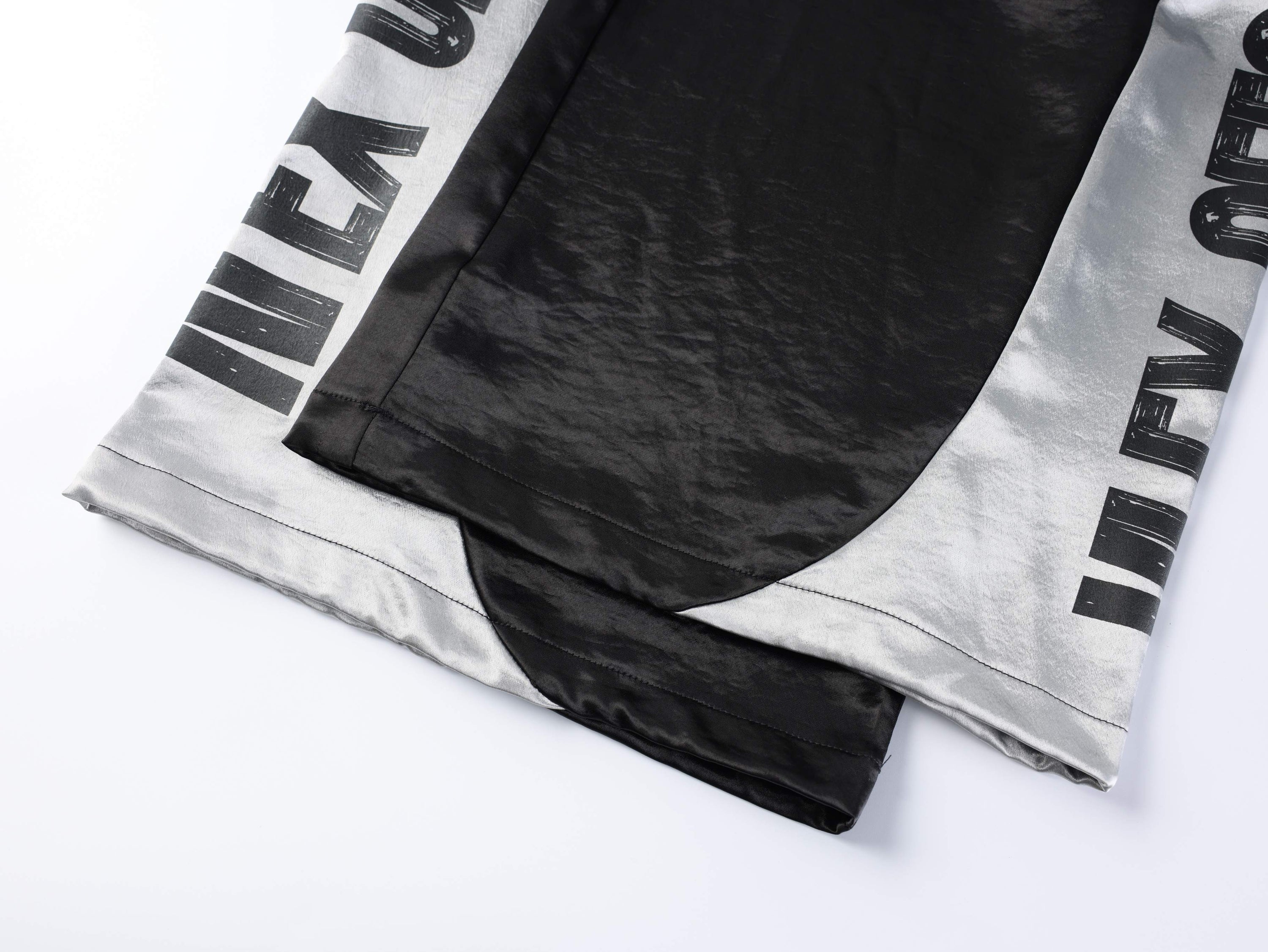 Contrast Panel Ultra Wide-Leg Sweatpants | Y2K Streetwear