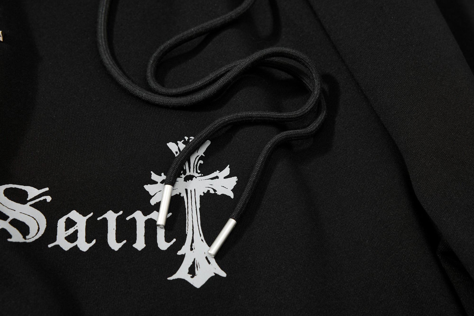 Omirad Gothic Cross Track Pants | Wide-Leg Streetwear