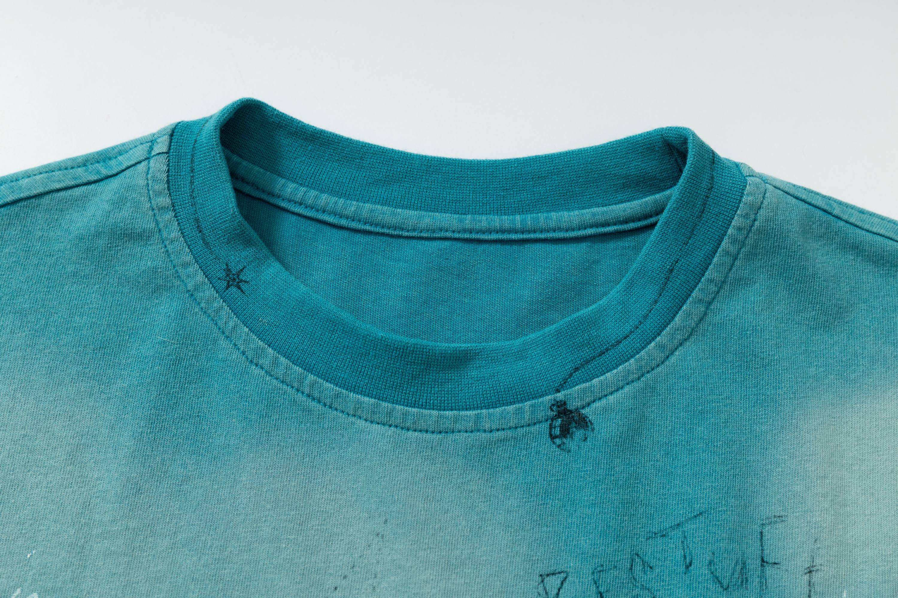 Omirad Abstract Sketch Washed Tee | Vintage Streetwear