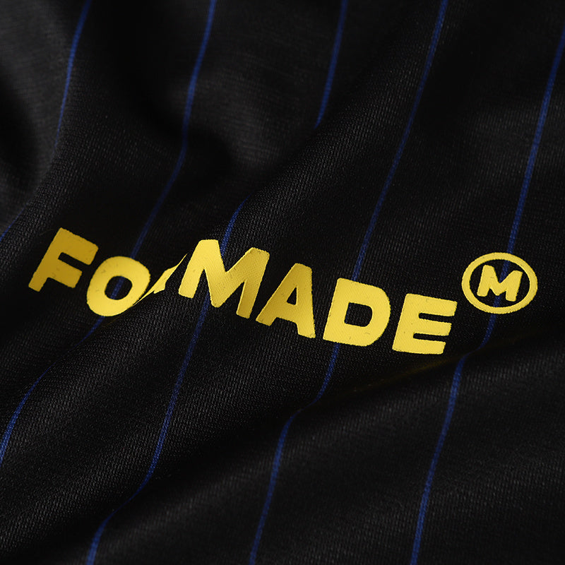 Vintage Pinstripe Football Jersey | Number 8 Street Style