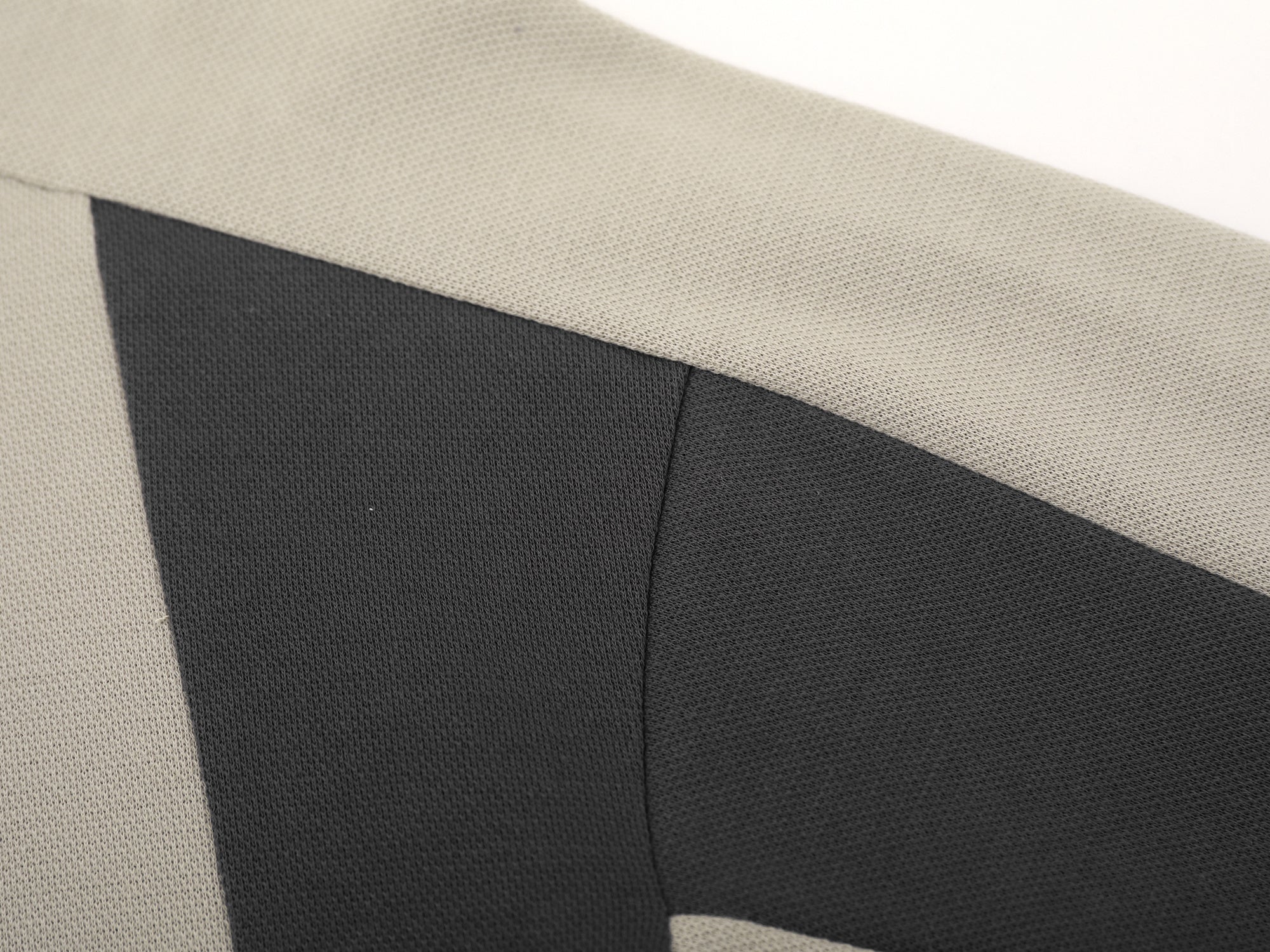 Contrast Panel Polo Sweatshirt | Retro Streetwear Long Sleeve