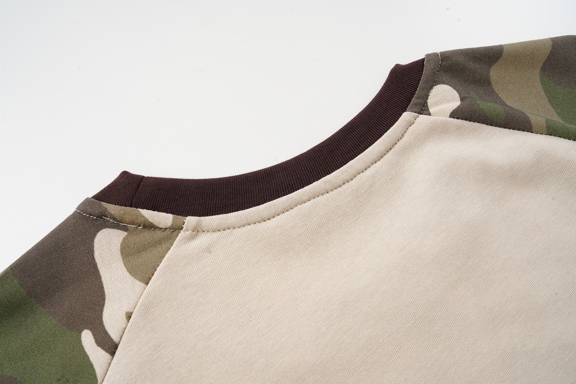 Omirad Never Lose Your Way Camo Raglan T-Shirt | Streetwear