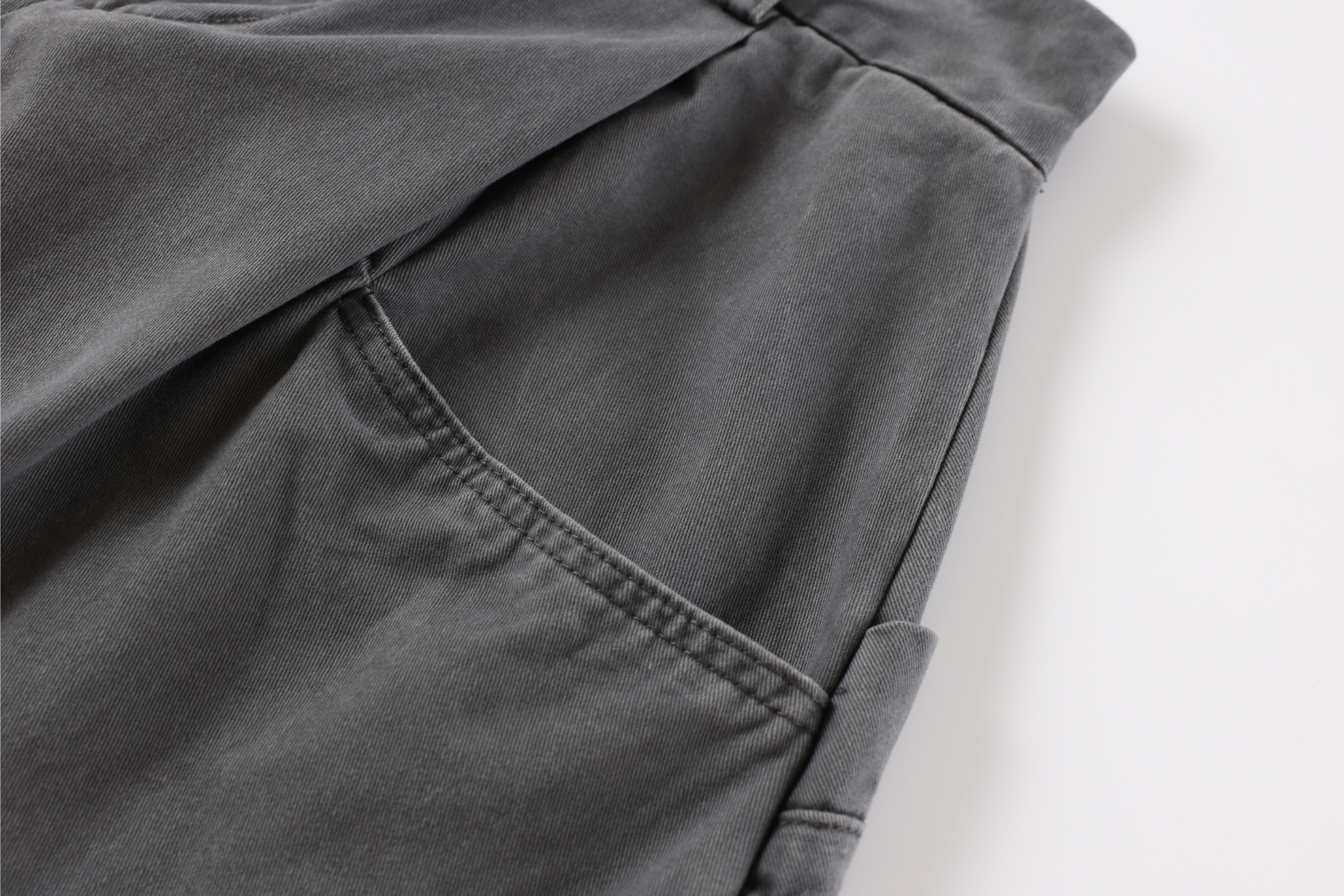 Omirad Classic Barrel Pants | Wide Leg Cotton Trousers
