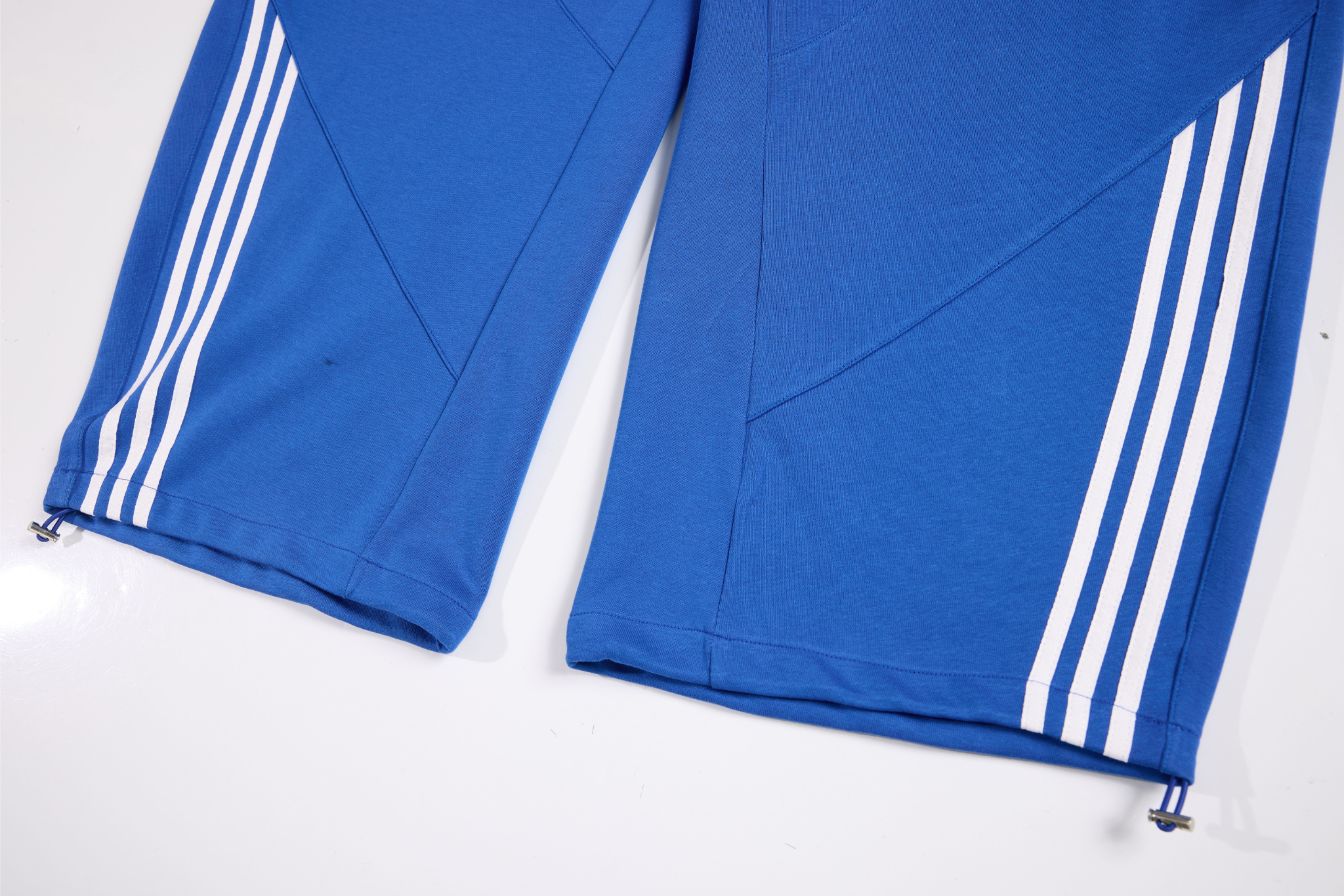 Curved Stripe Track Pants | Wide Leg Streetwear Sweatpants
