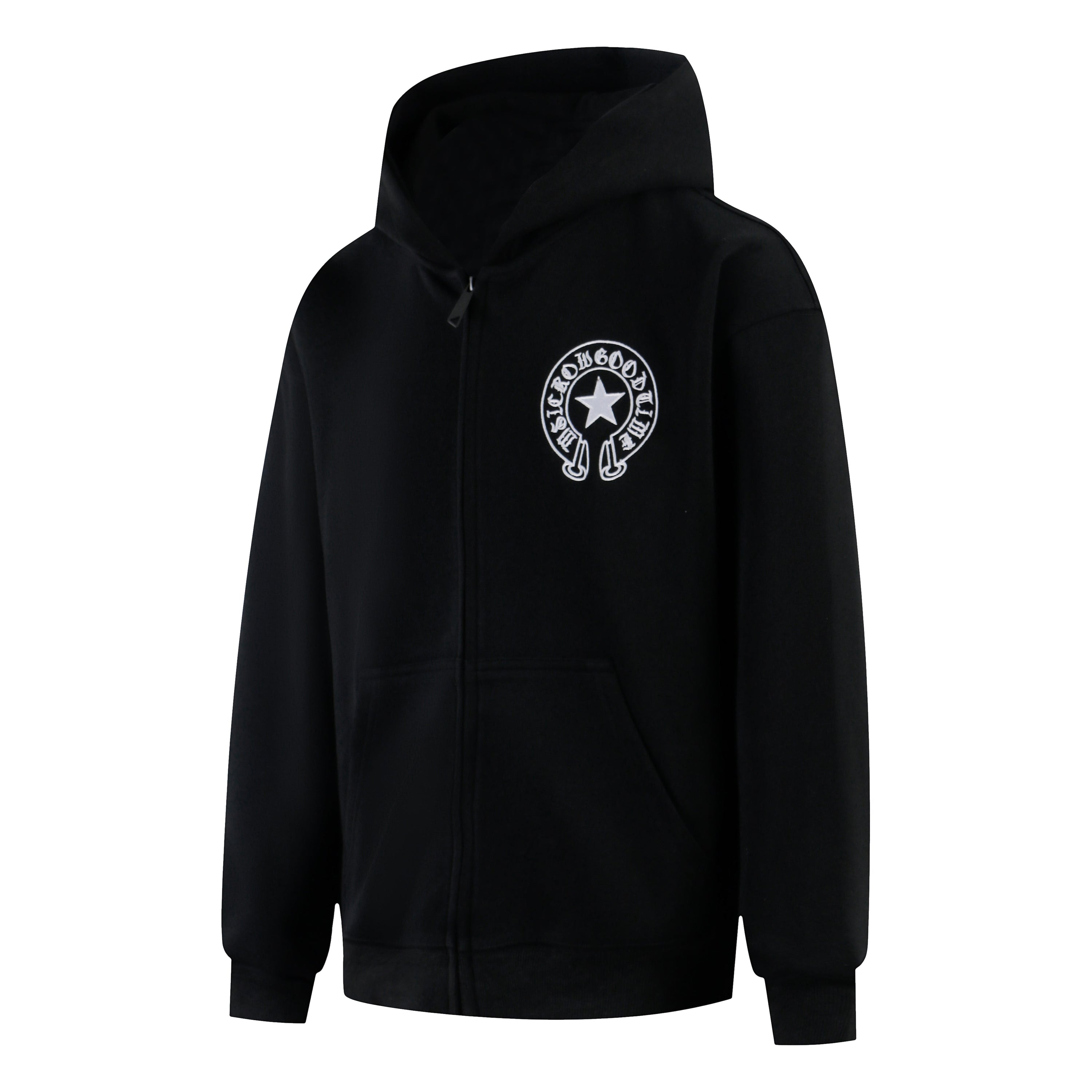 Camo Flag Zip-Up Hoodie | Streetwear Americana Hoodie