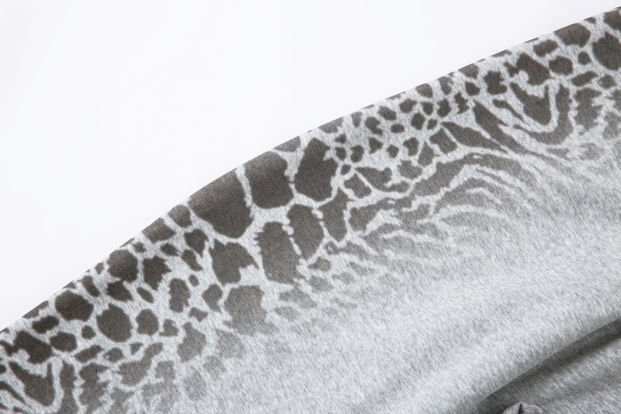 Omirad Leopard Gradient Sweatpants | Grey & Pink Graffiti