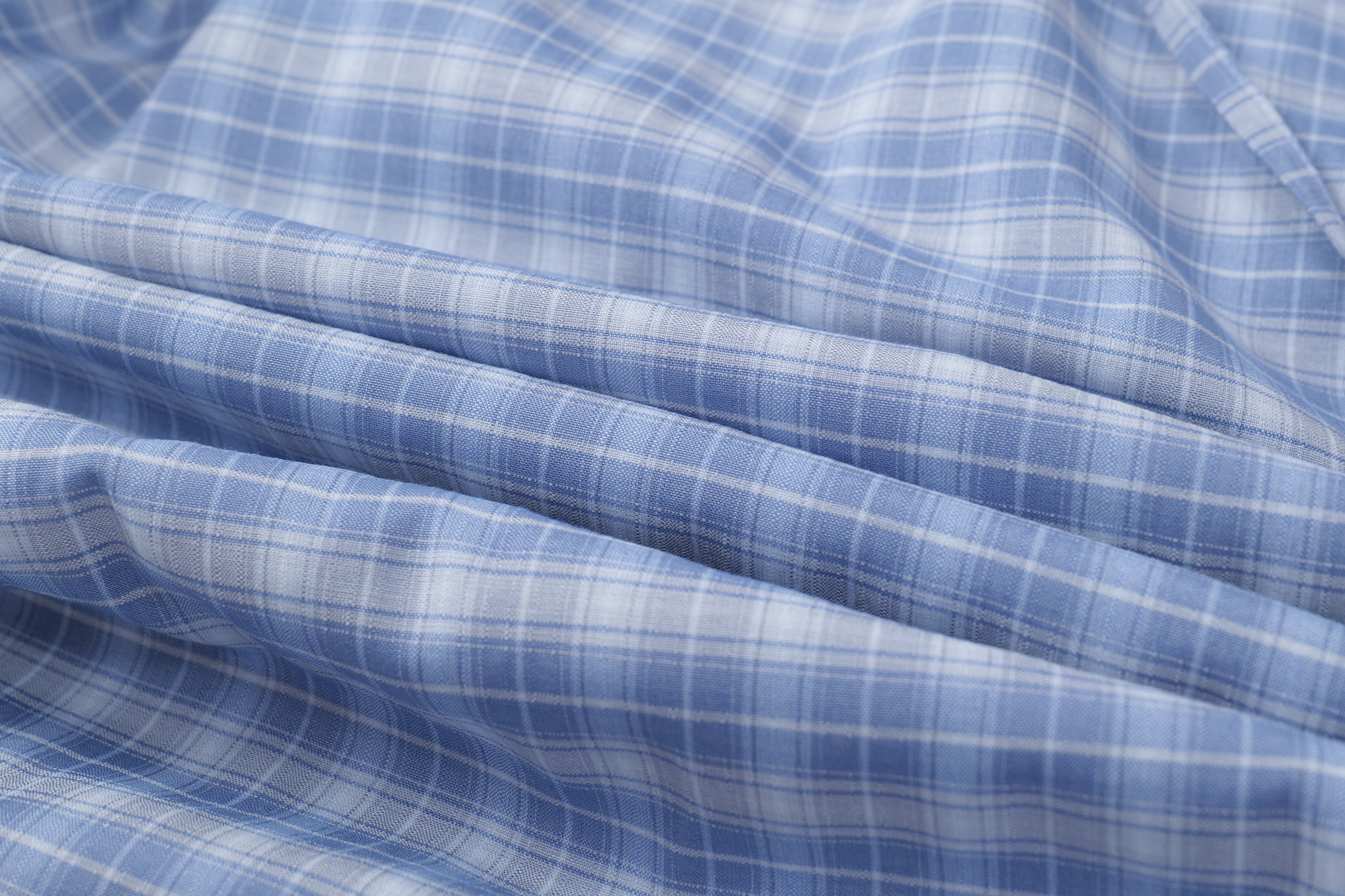 Fairfocus Draped Plaid Wide-Leg Pants | Avant-Garde Streetwear
