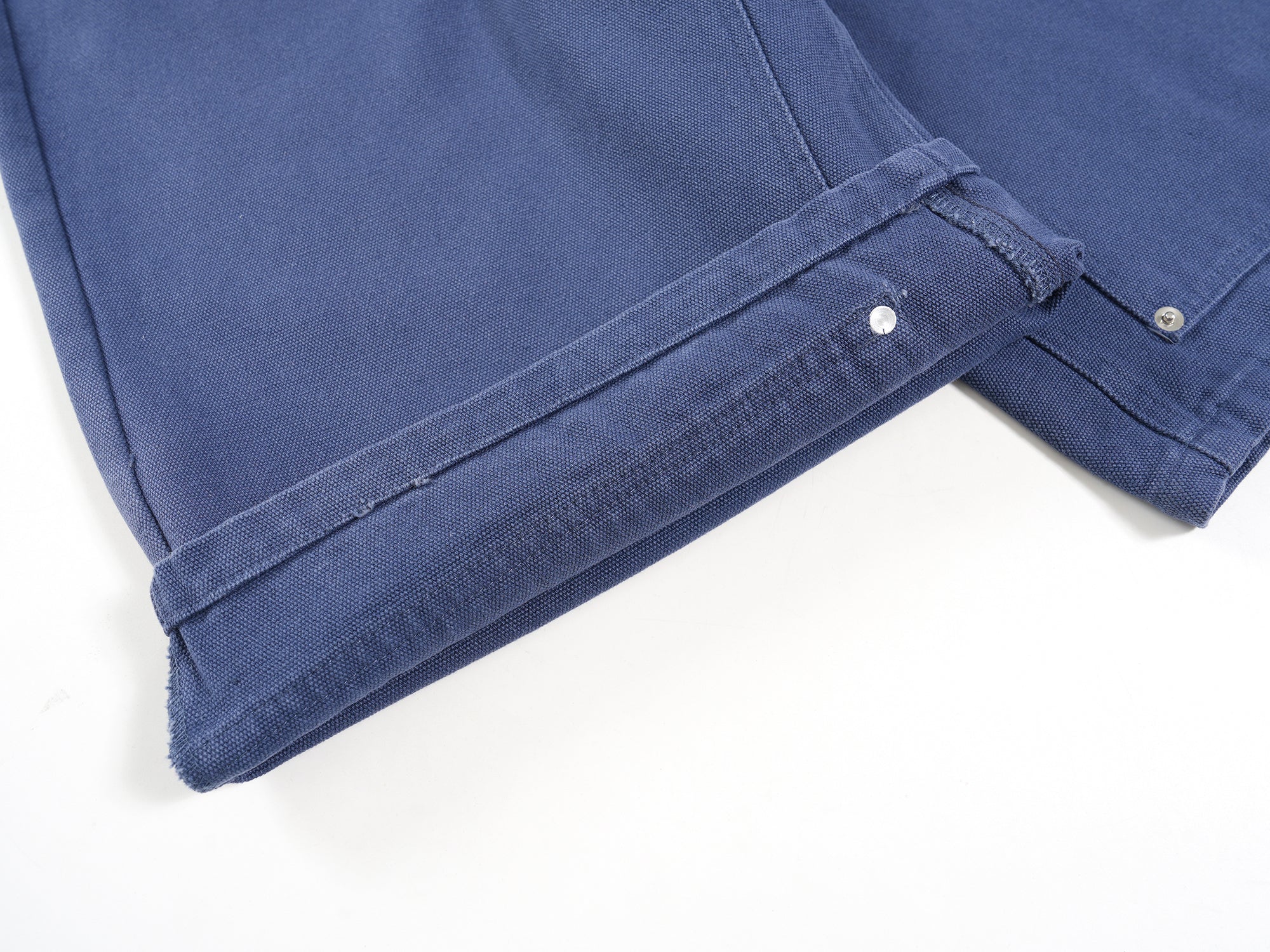 Omirad Vintage Canvas Jorts | Wide-Leg Denim Shorts