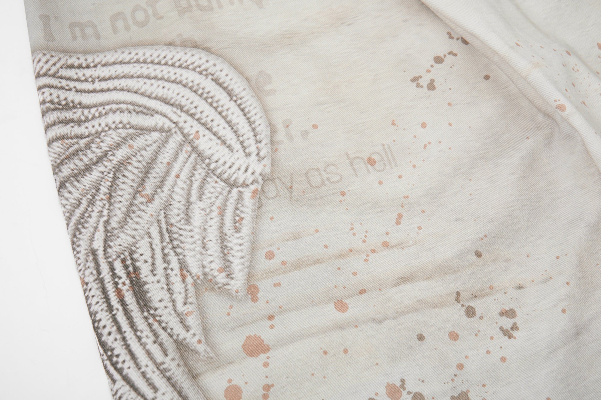 Omirad Vintage Angel Wing Balloon Jeans | Gothic Streetwear