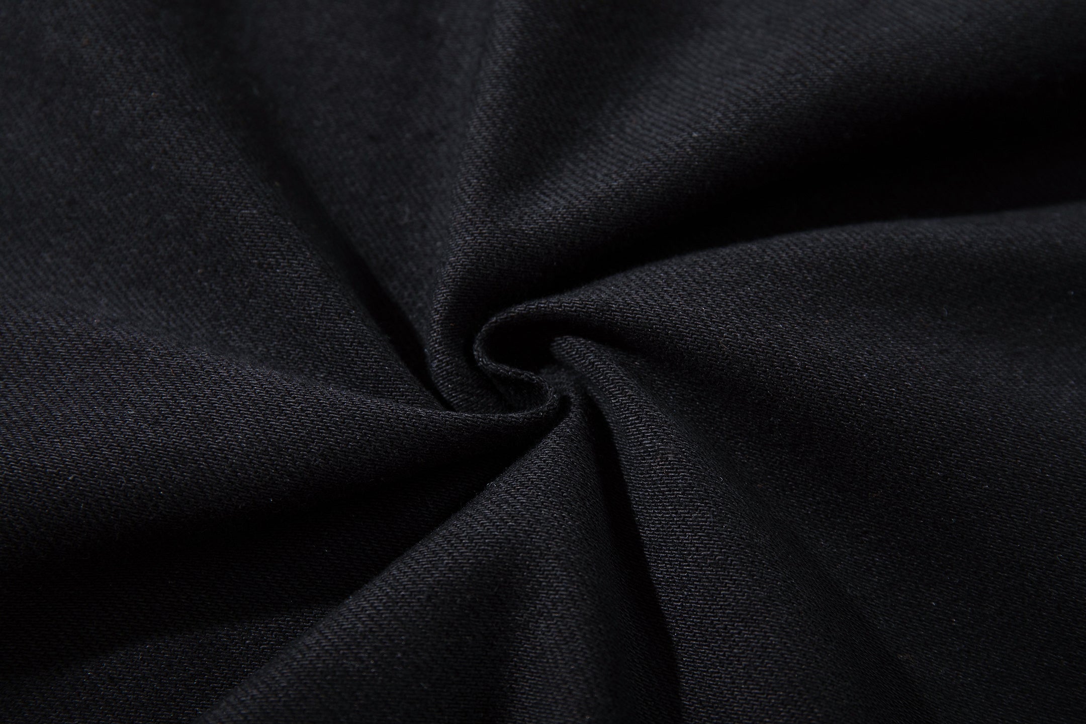 Omirad Tactical Distressed Wide-Leg Pants | Black Denim