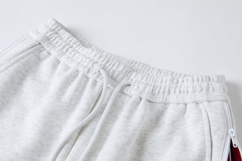 Retro Wide-Leg Track Pants with Triple Side Stripes