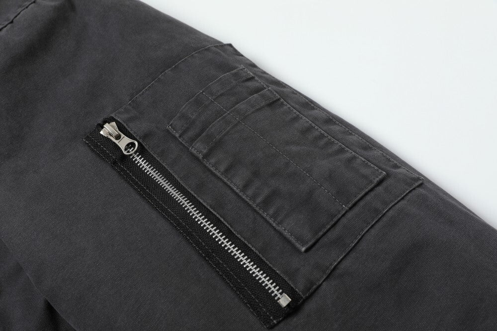 Omirad Utility Multi-Pocket Bomber Jacket | Tactical Streetwear