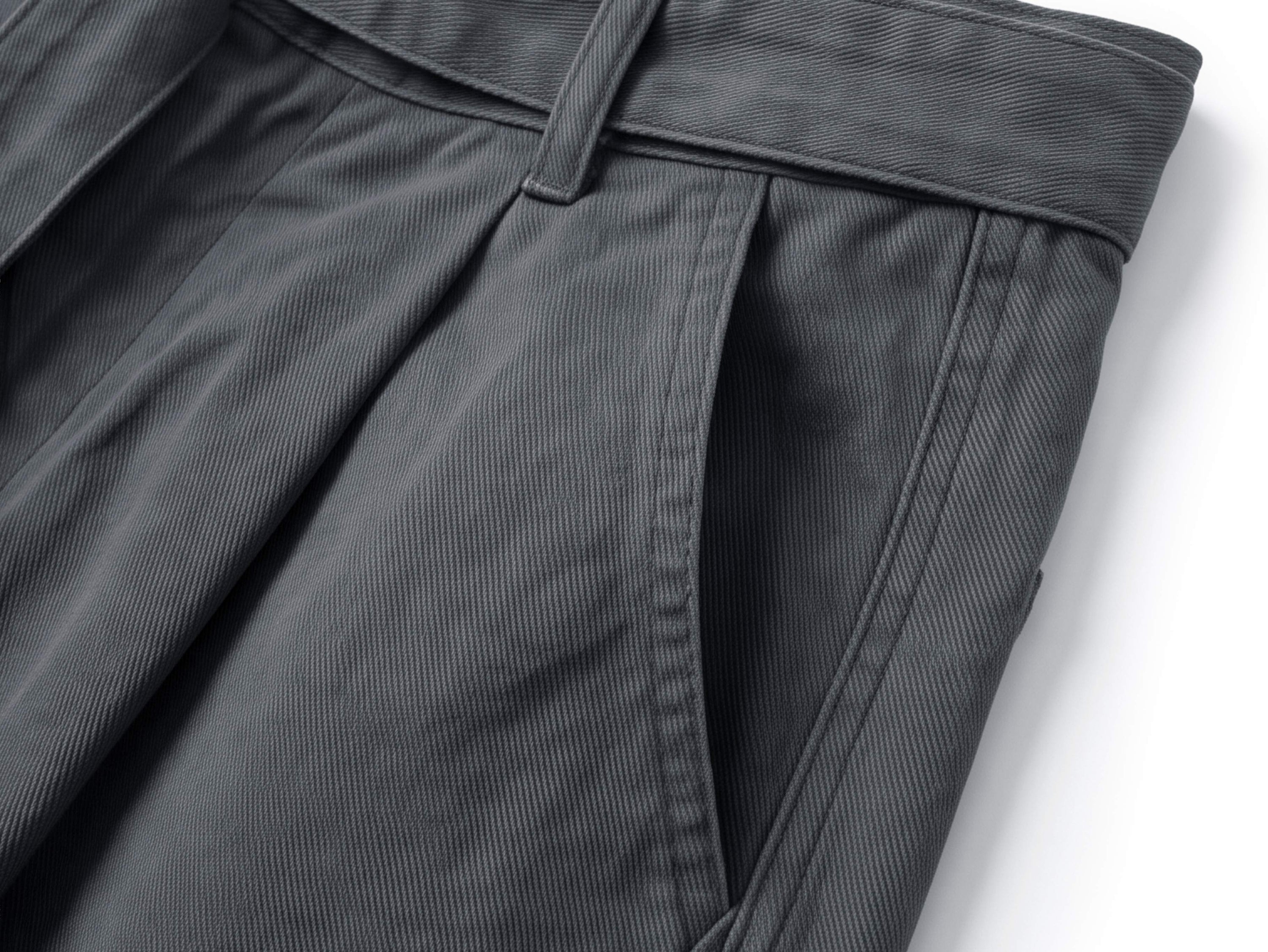 Omirad Belted Wide-Leg Pleated Shorts | Vintage Washed Cotton