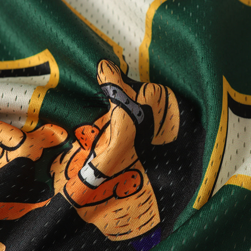 Garfield Varsity Football Jersey | Star Graphic Streetwear Top