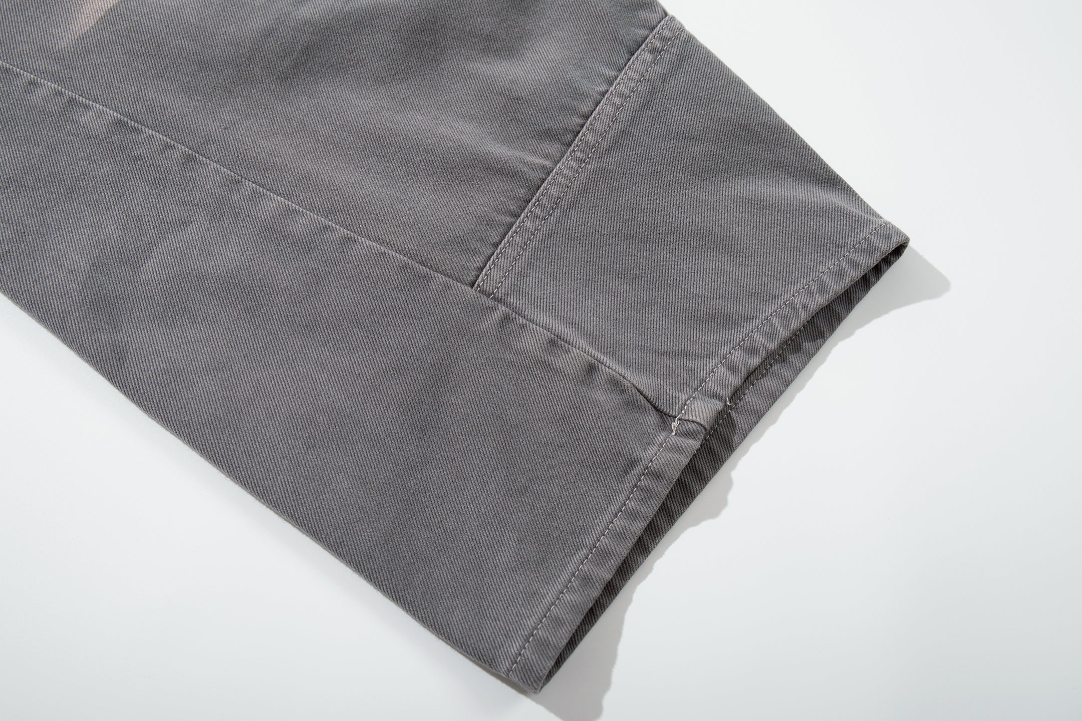 Omirad Strap-Detail Washed Wide-Leg Cargo Jeans