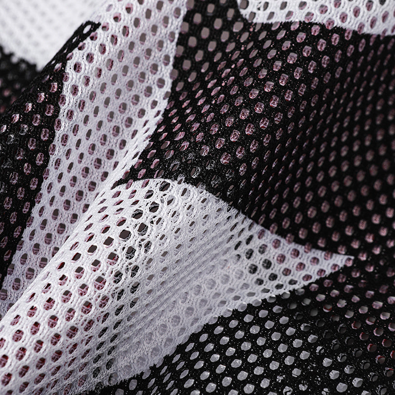 Gothic Cross Mesh Football Jersey | Number 97 Street Style