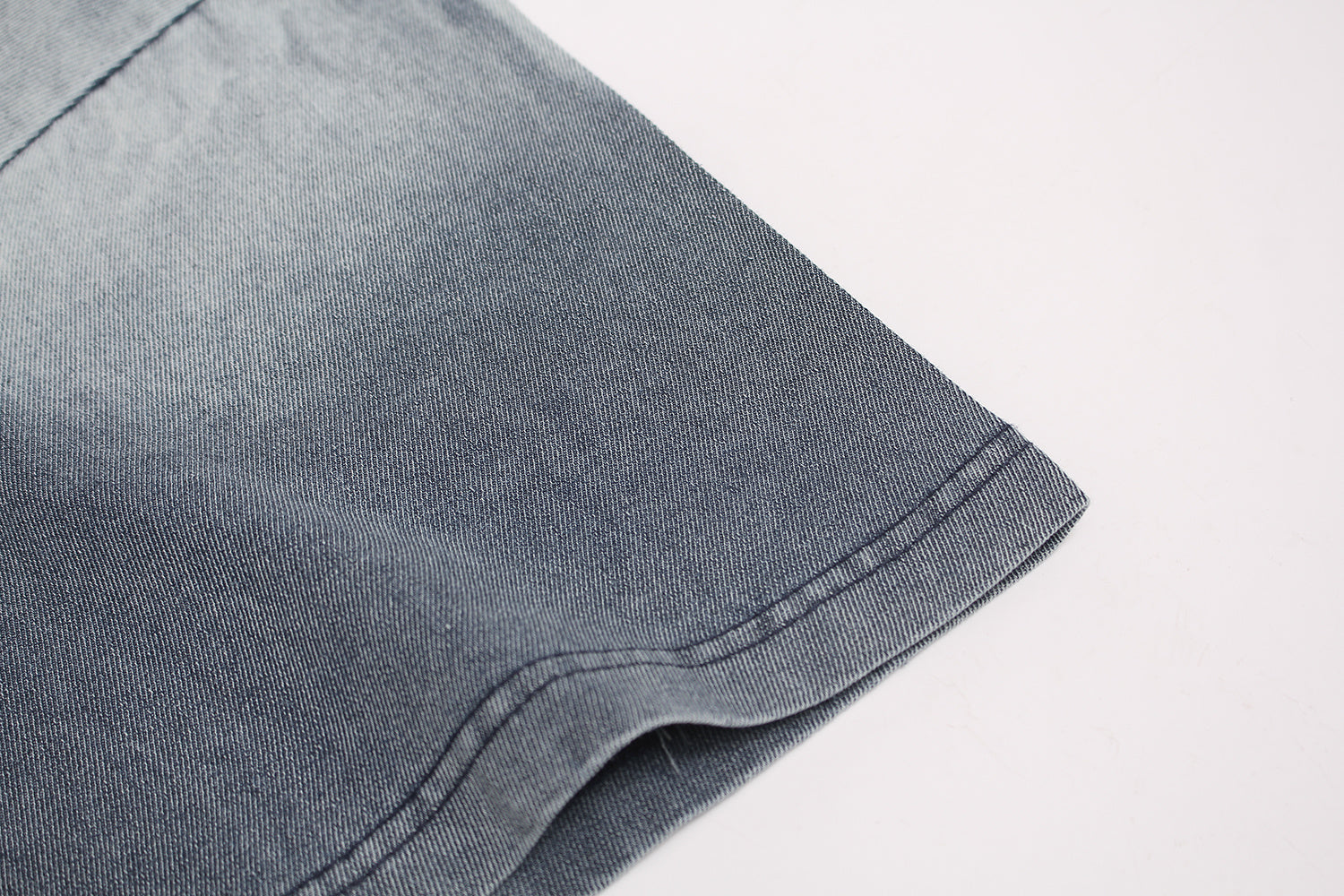 Vintage Washed Distressed Embroidery Graphic T-Shirt